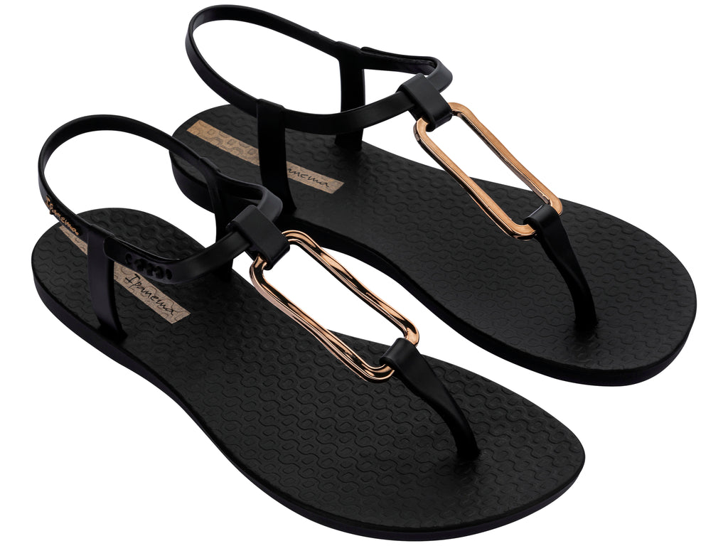 SANDALIA IPANEMA CLASS MODERN NEGRO