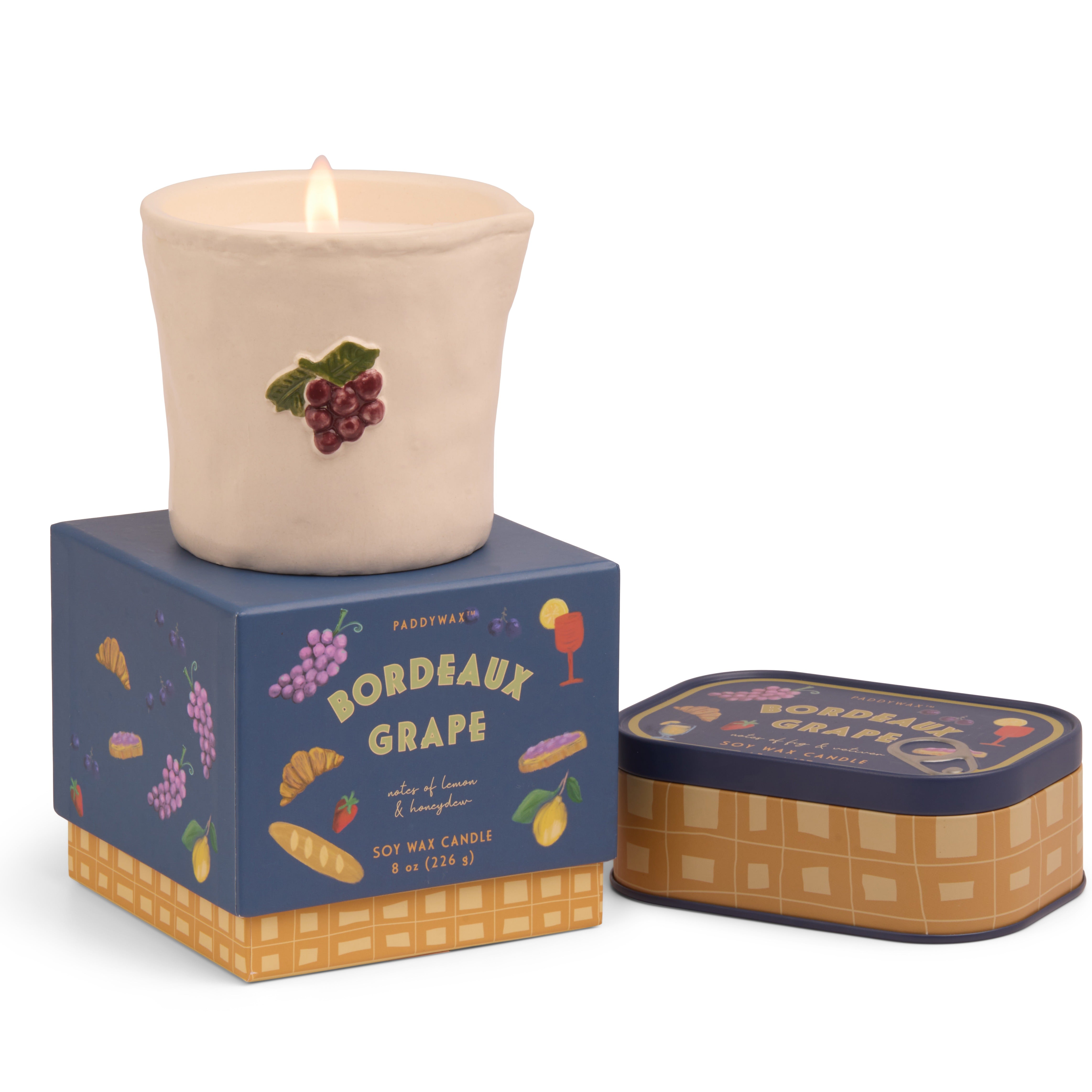 Vela Bistro Ceramica Uva - Bordeaux Grape