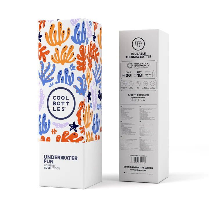 Botella Estampada 500ML Underwater Fun