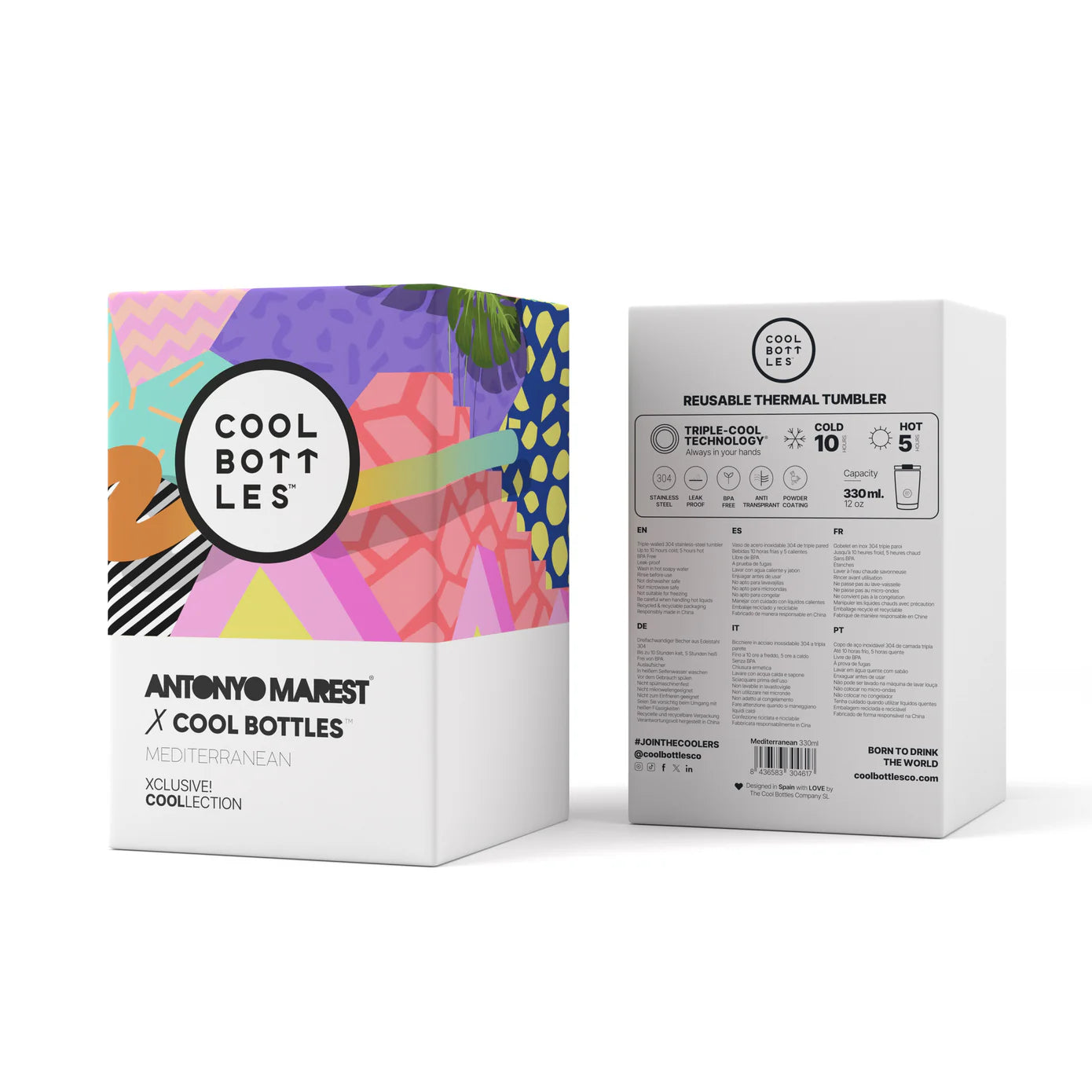 TUMBLER Vaso 330ML Mediterranean