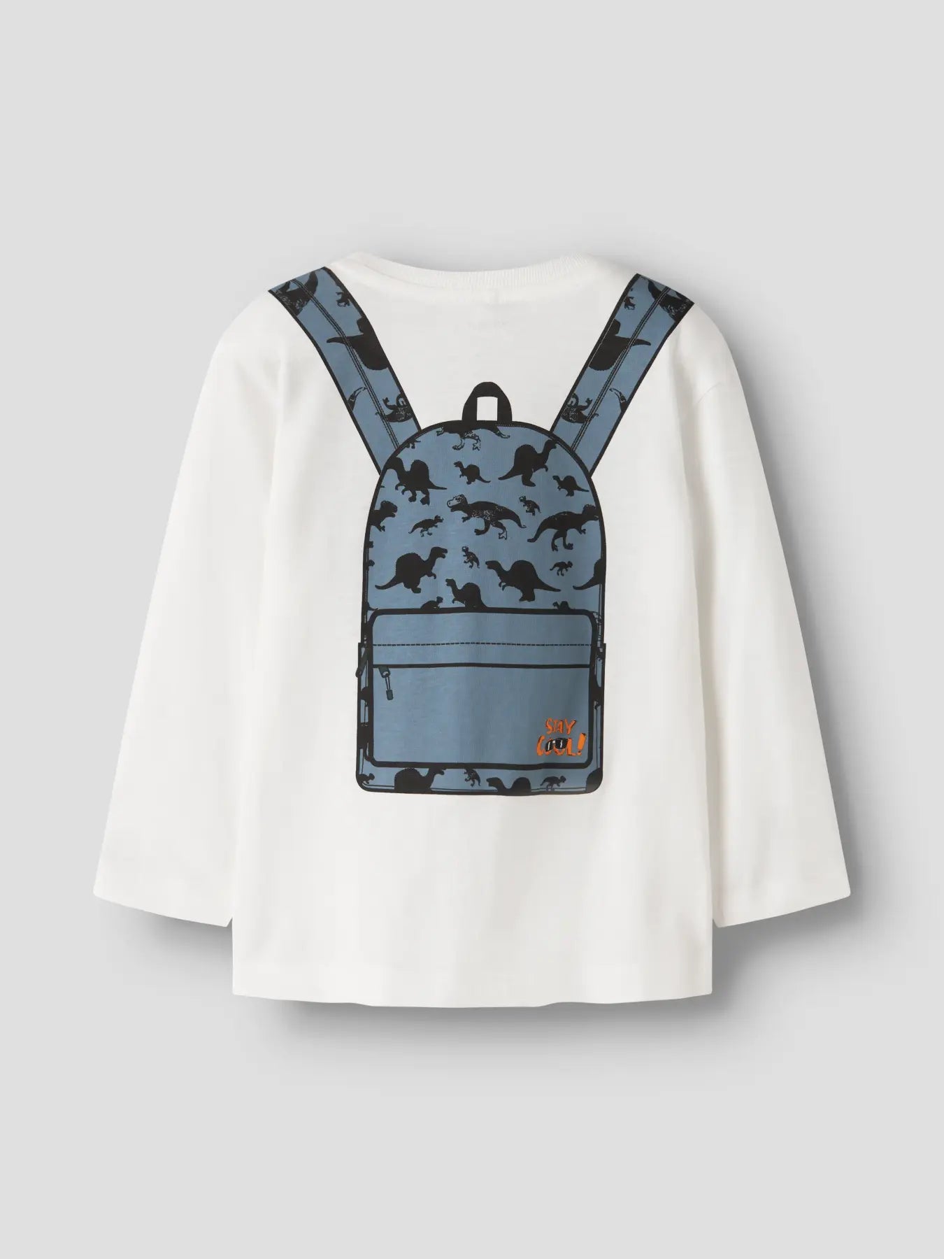 Camiseta Mochila Blanca Mini