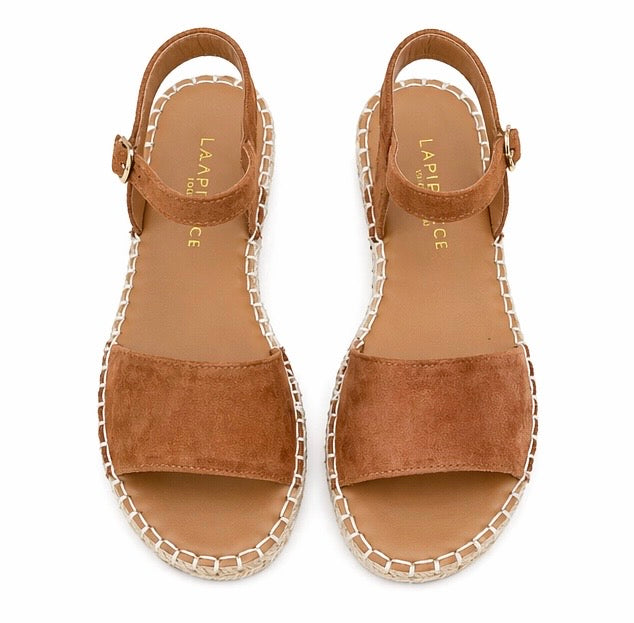 Sandalia Ante Camel Plana