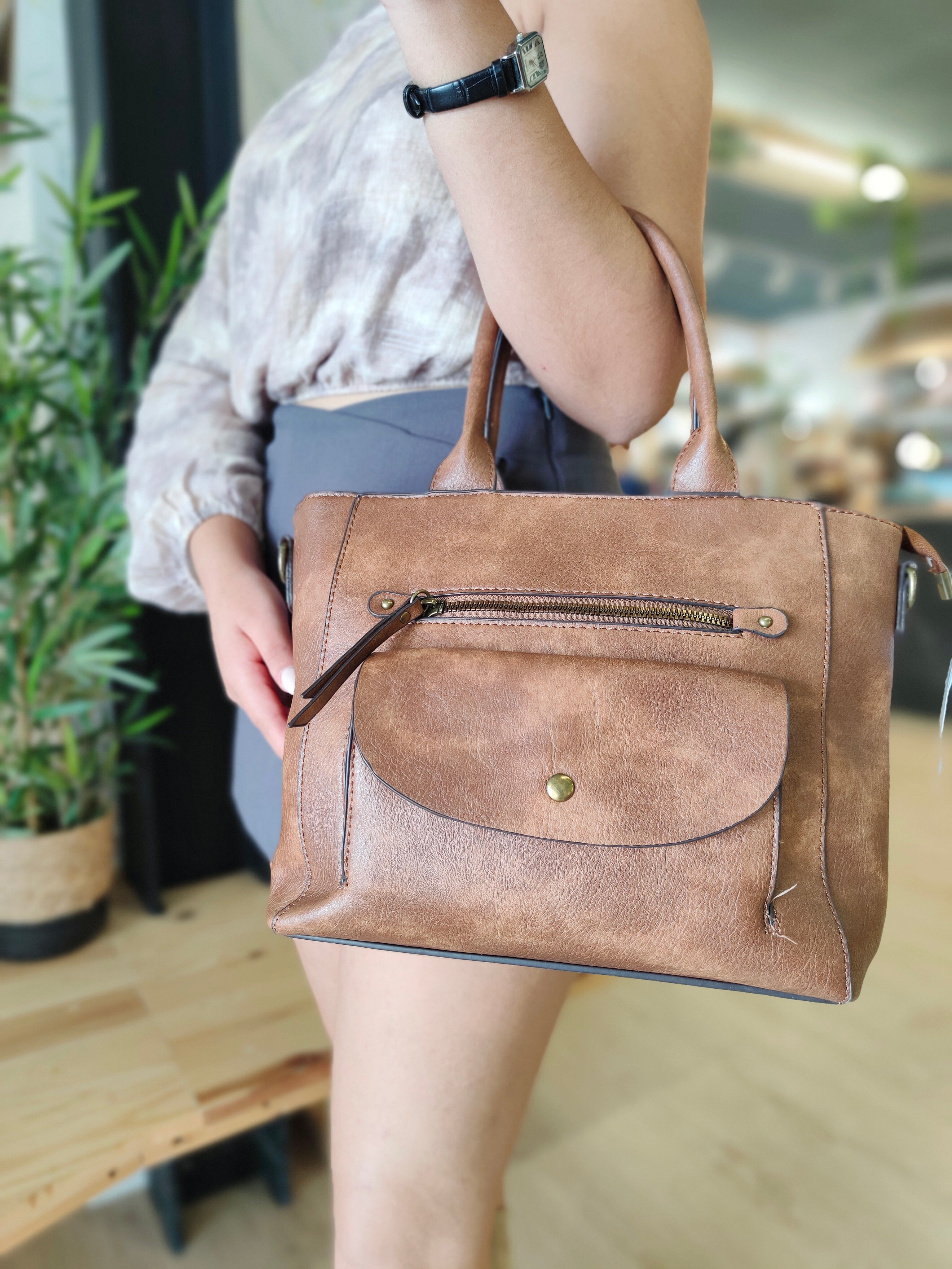 Bolso Shopper Asa Corta