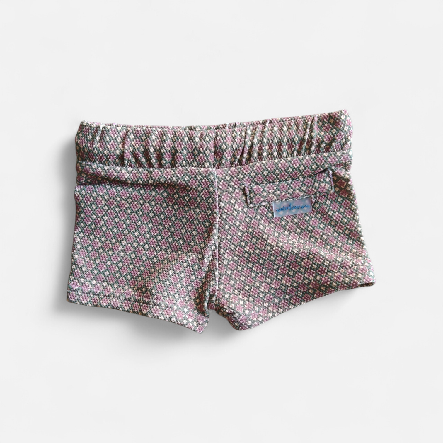 Bañador Ajustado Geométrico