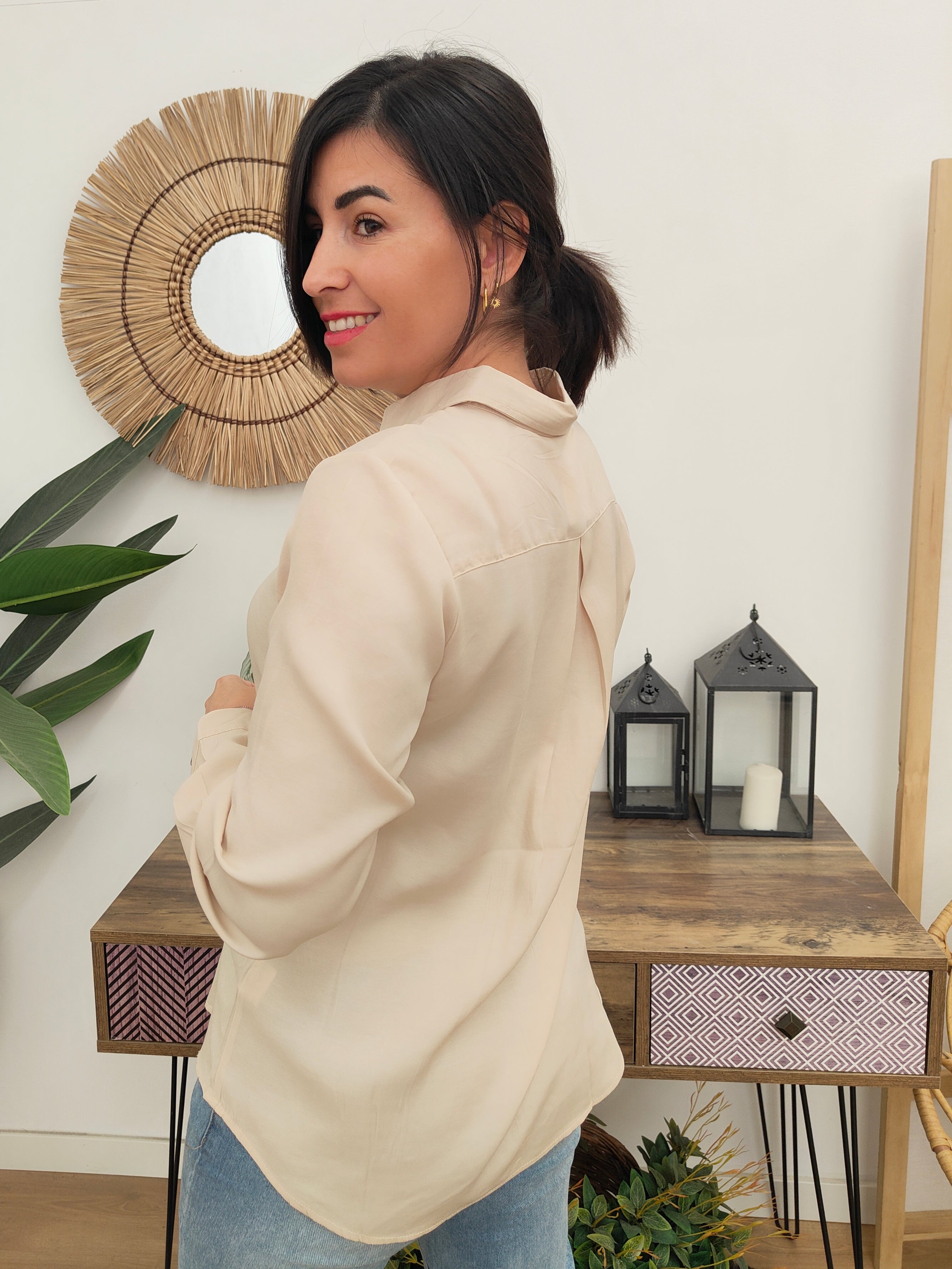 Camisa Beige