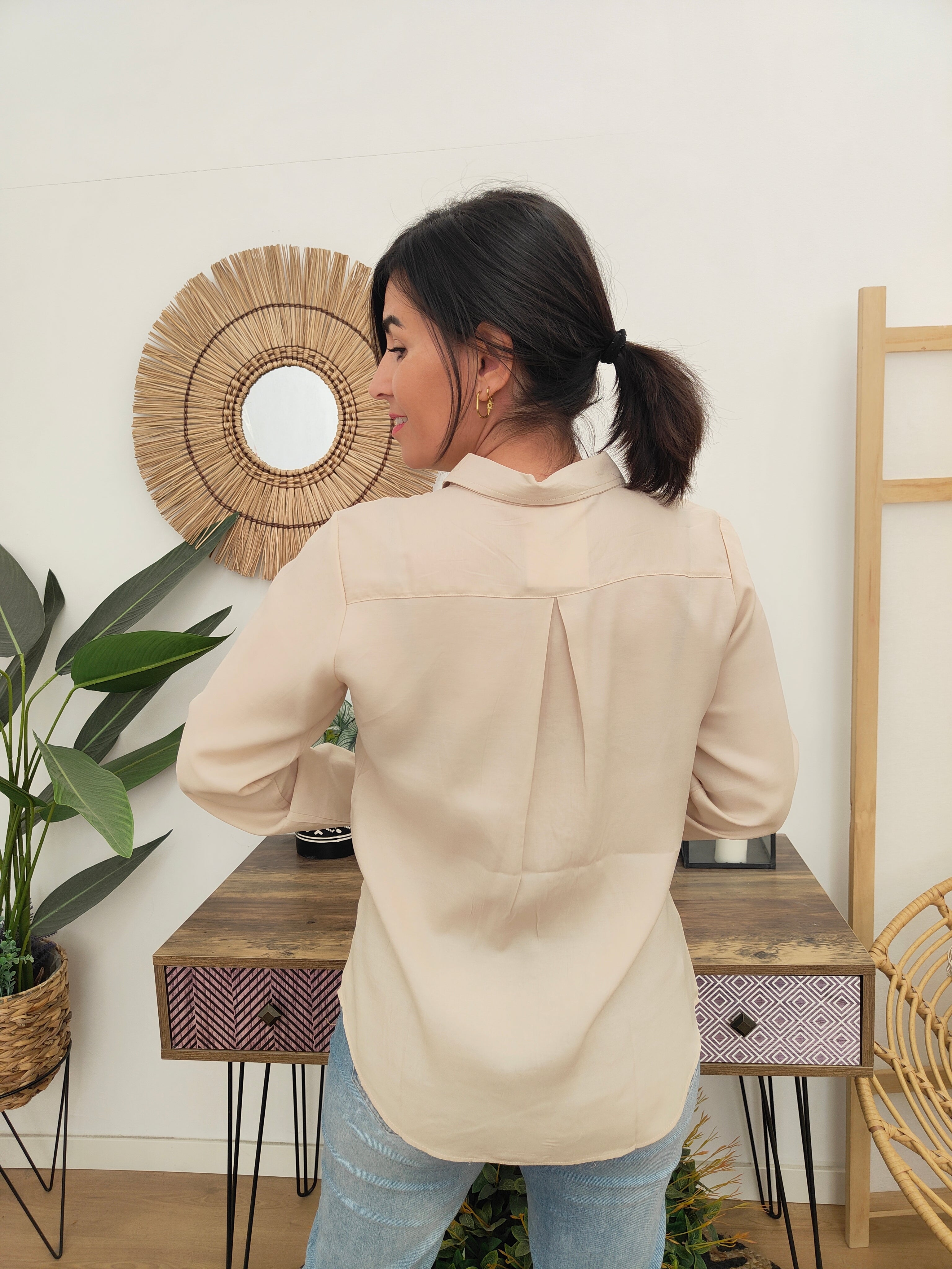 Camisa Beige