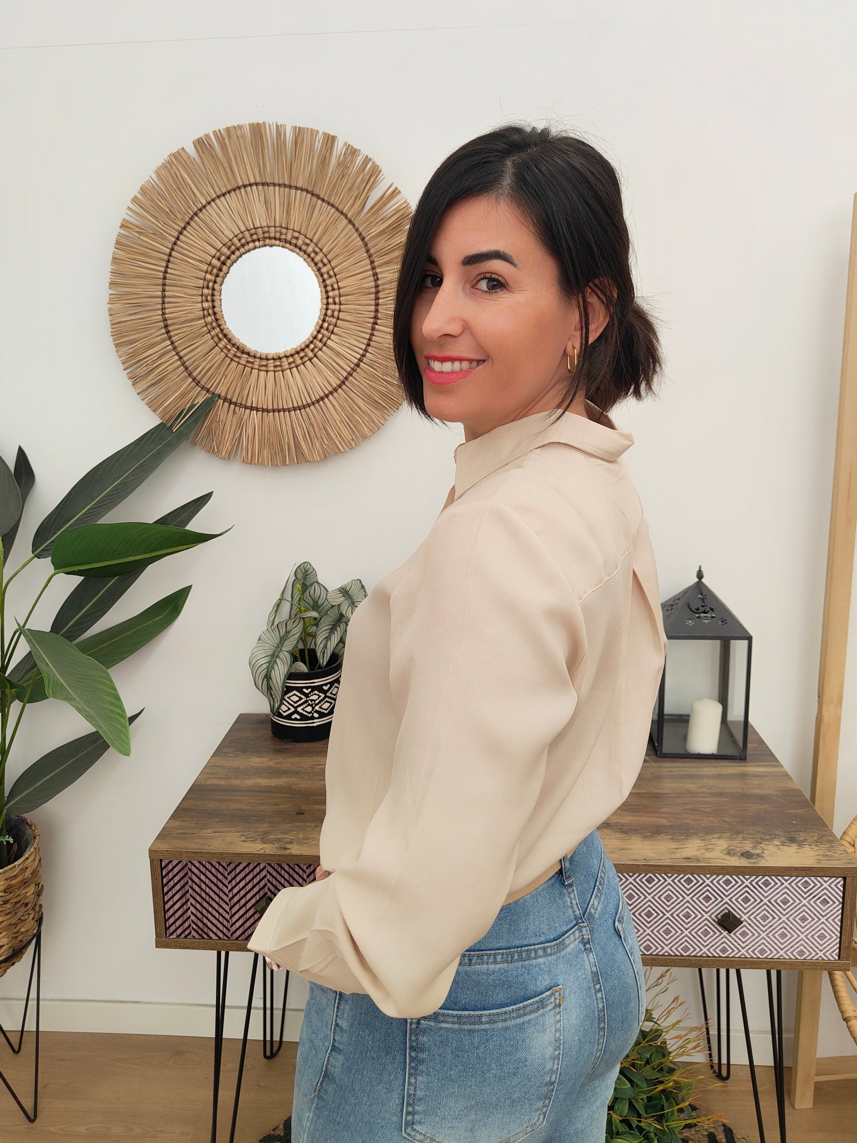 Camisa Beige