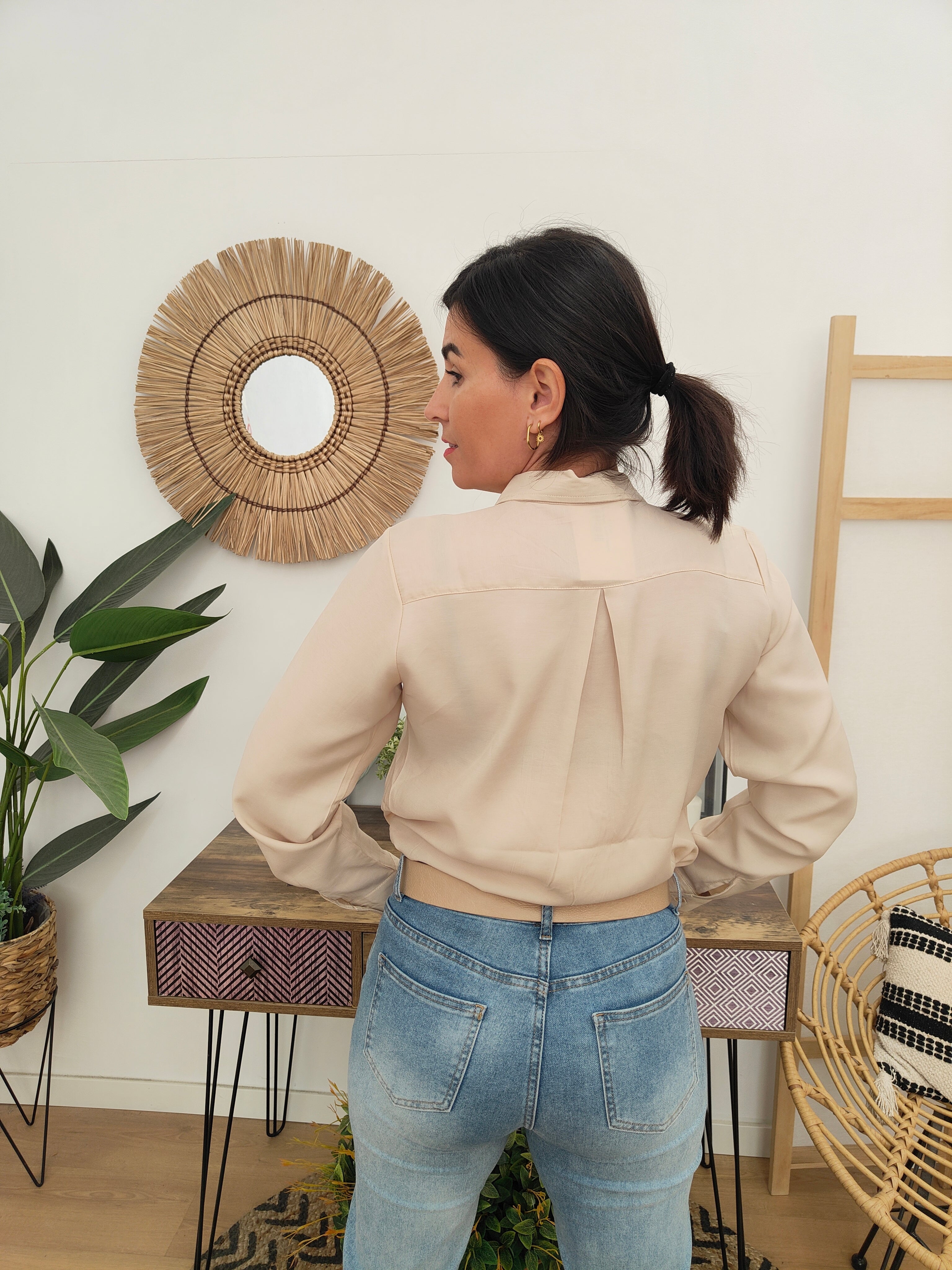 Camisa Beige