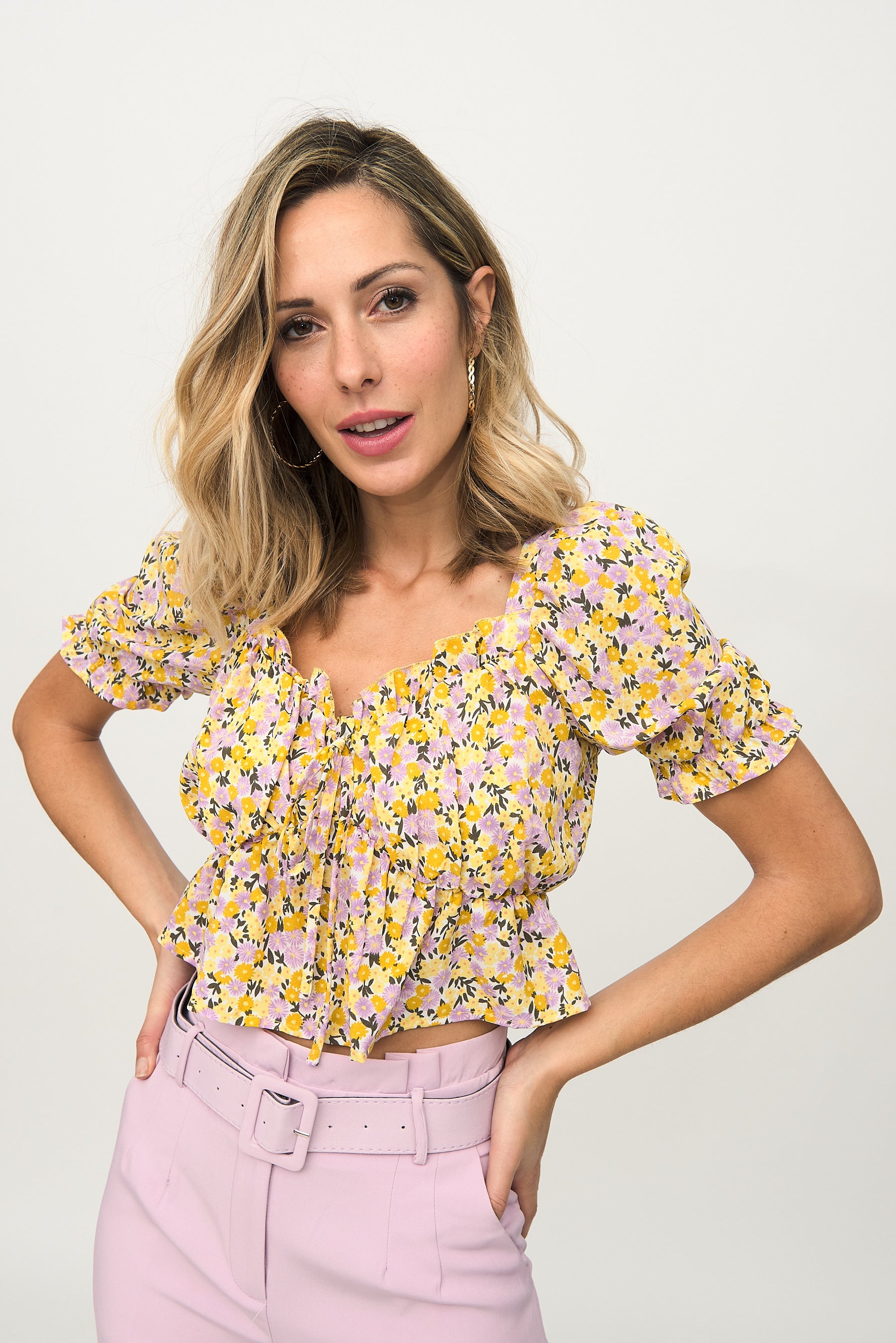 Top Flores Amarillo