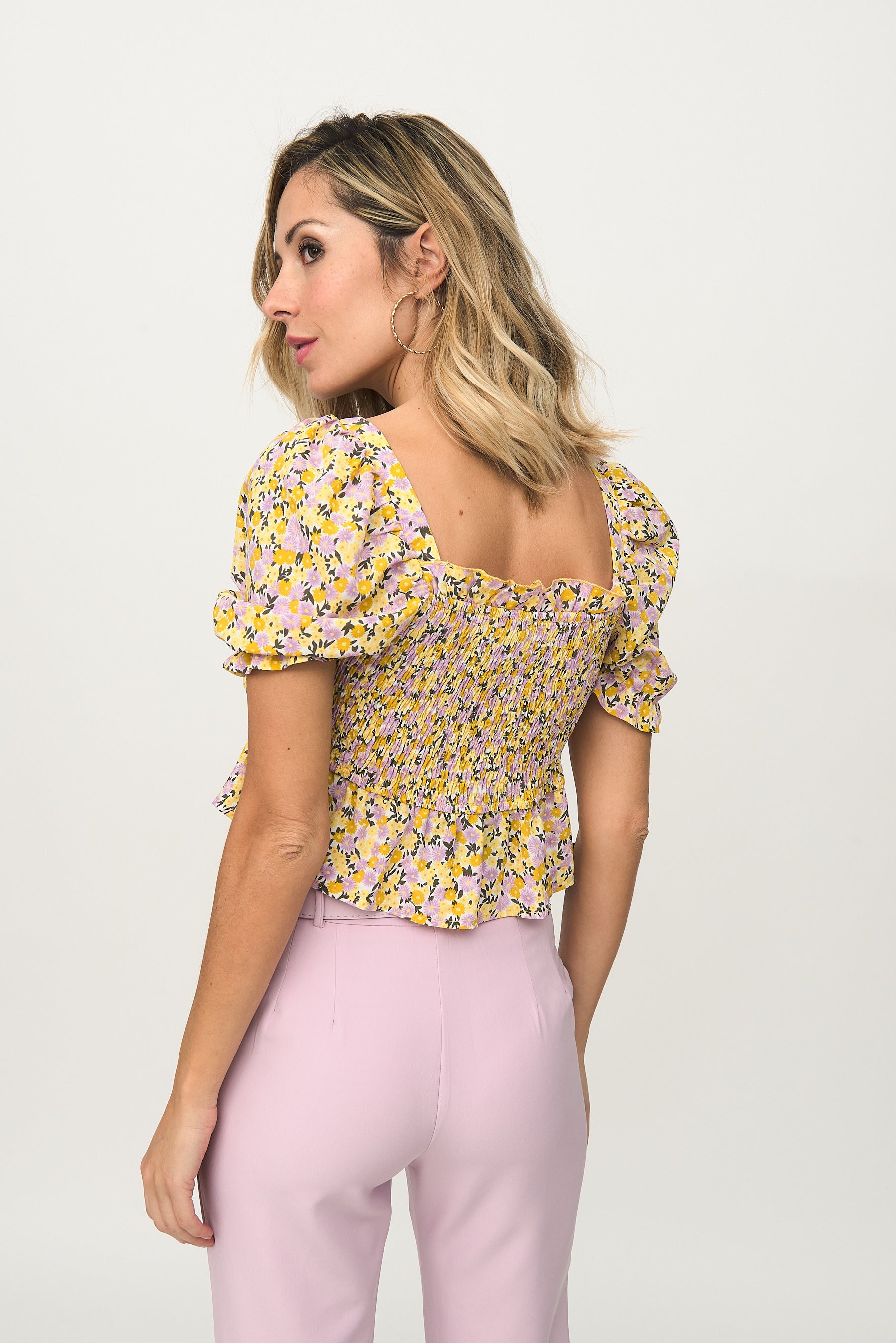 Top Flores Amarillo