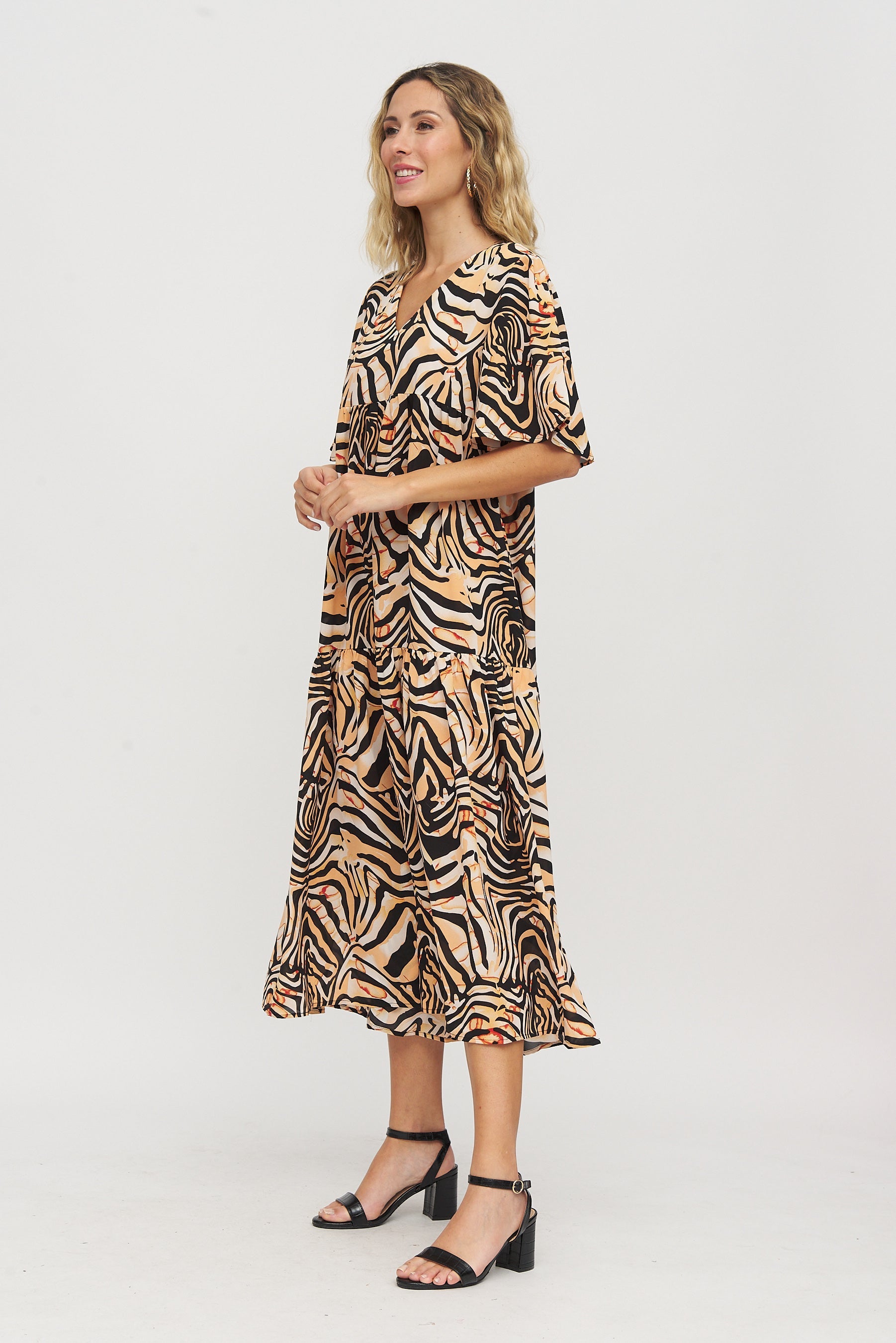 Vestido Largo Print