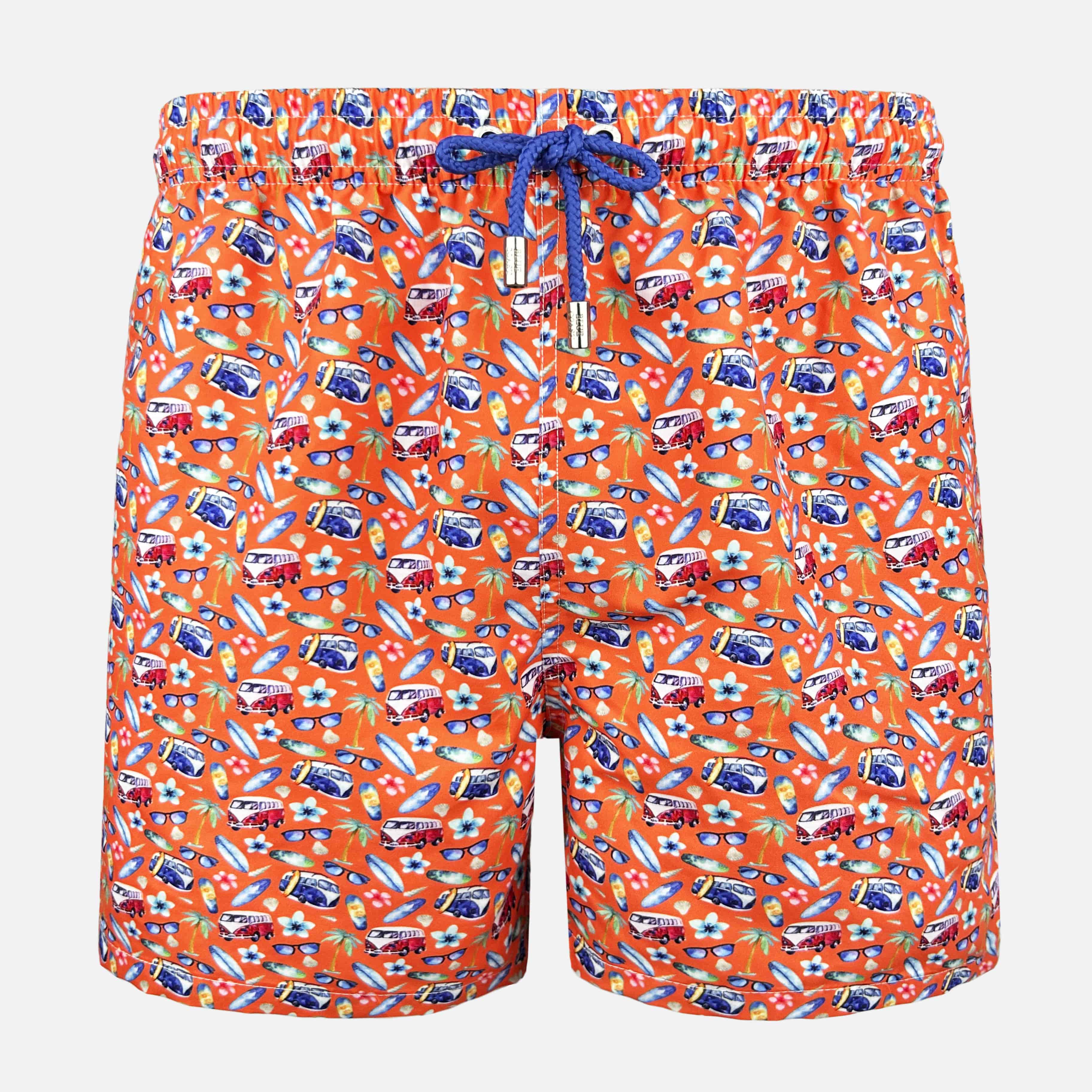 Bañador Caravanas Naranja