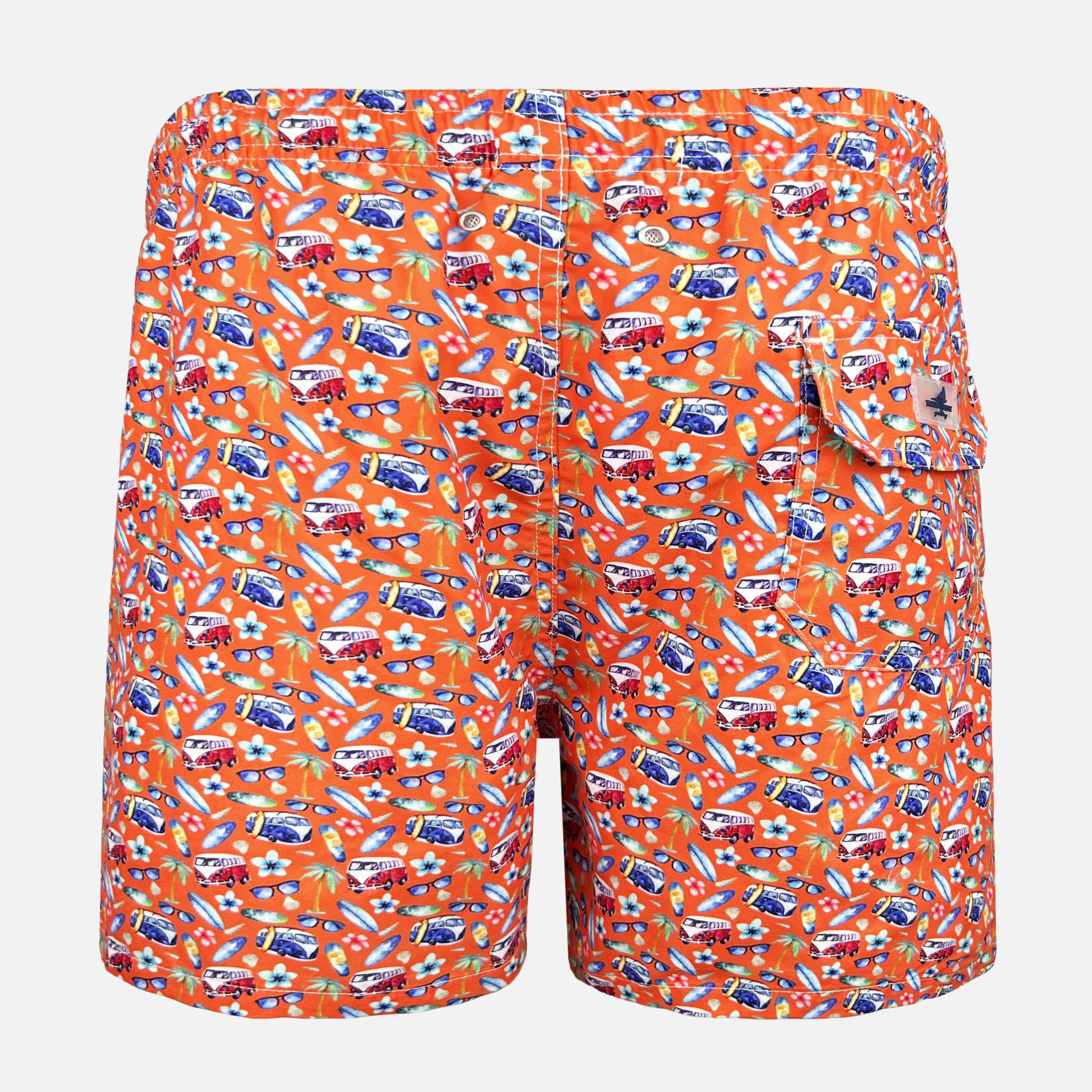 Bañador Caravanas Naranja