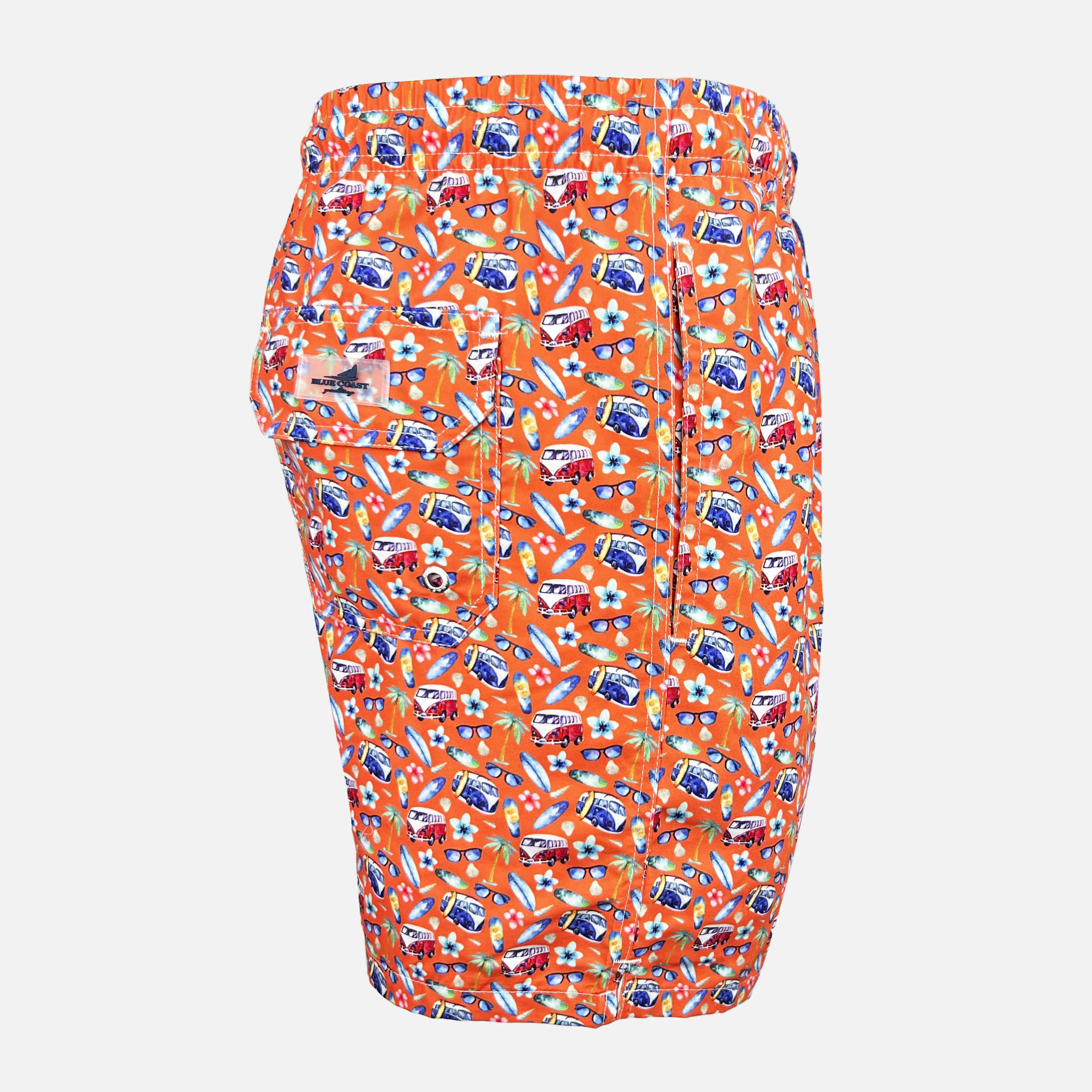 Bañador Caravanas Naranja