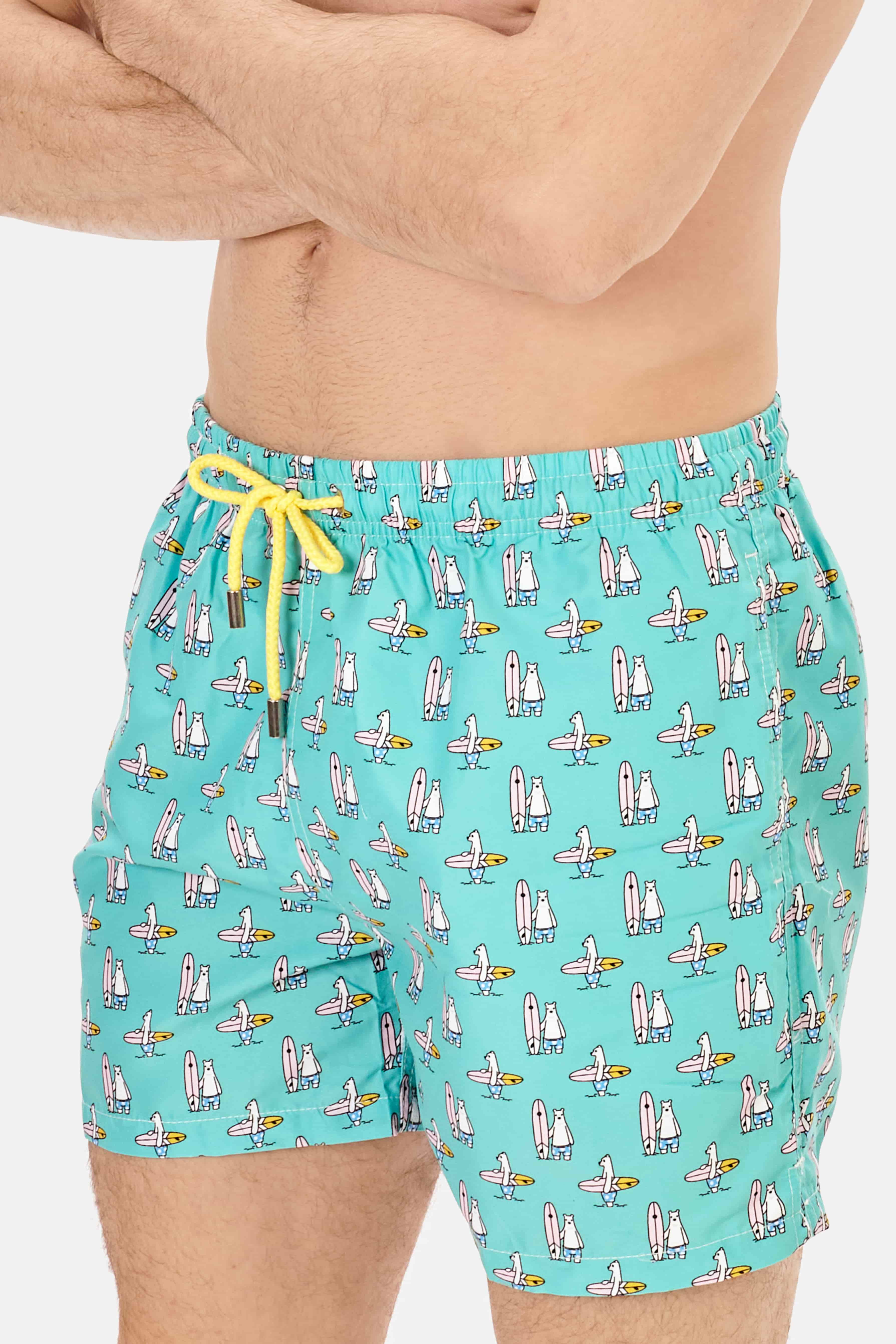 Bañador Oso Surf Verde