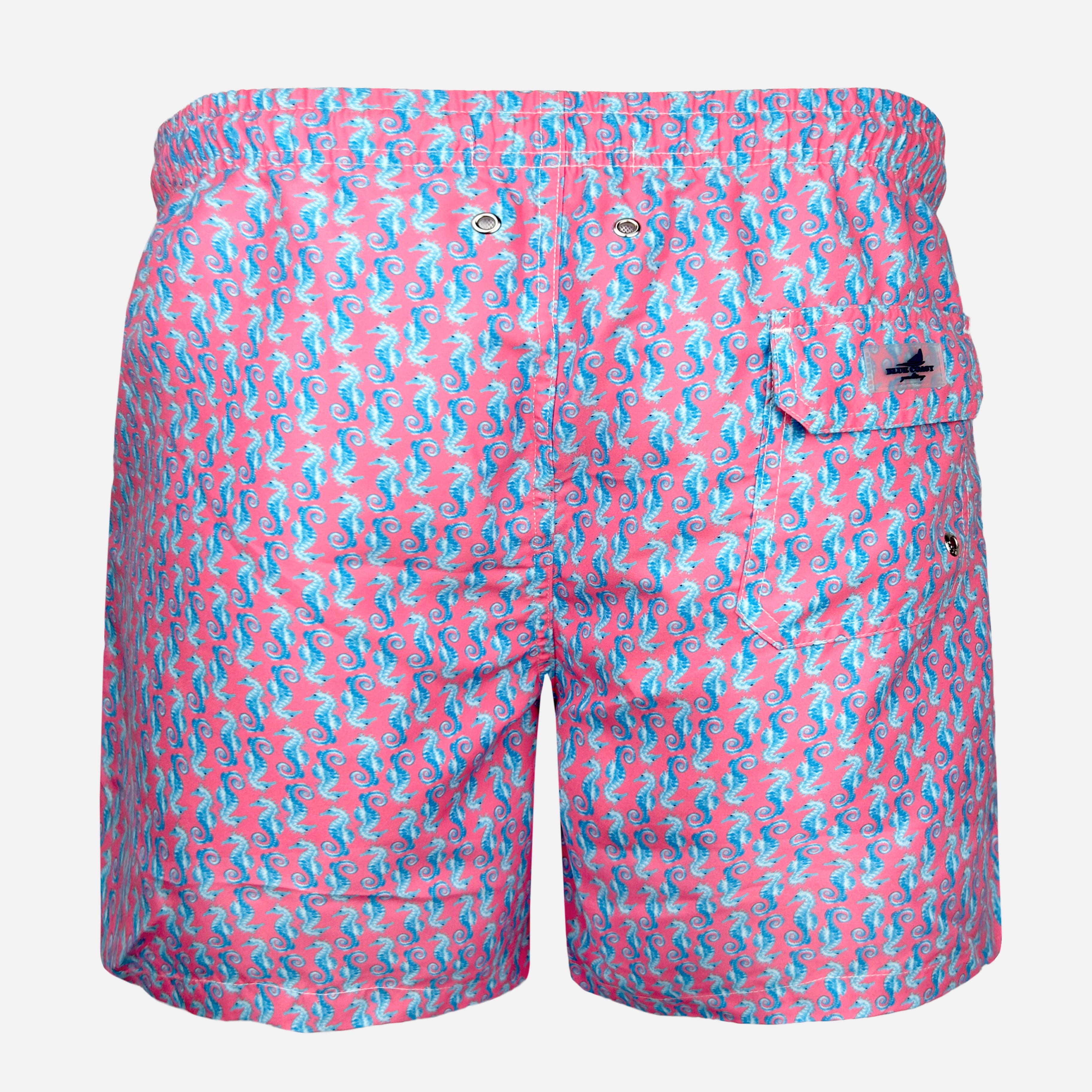 Bañador Caballitos De Mar Rosa