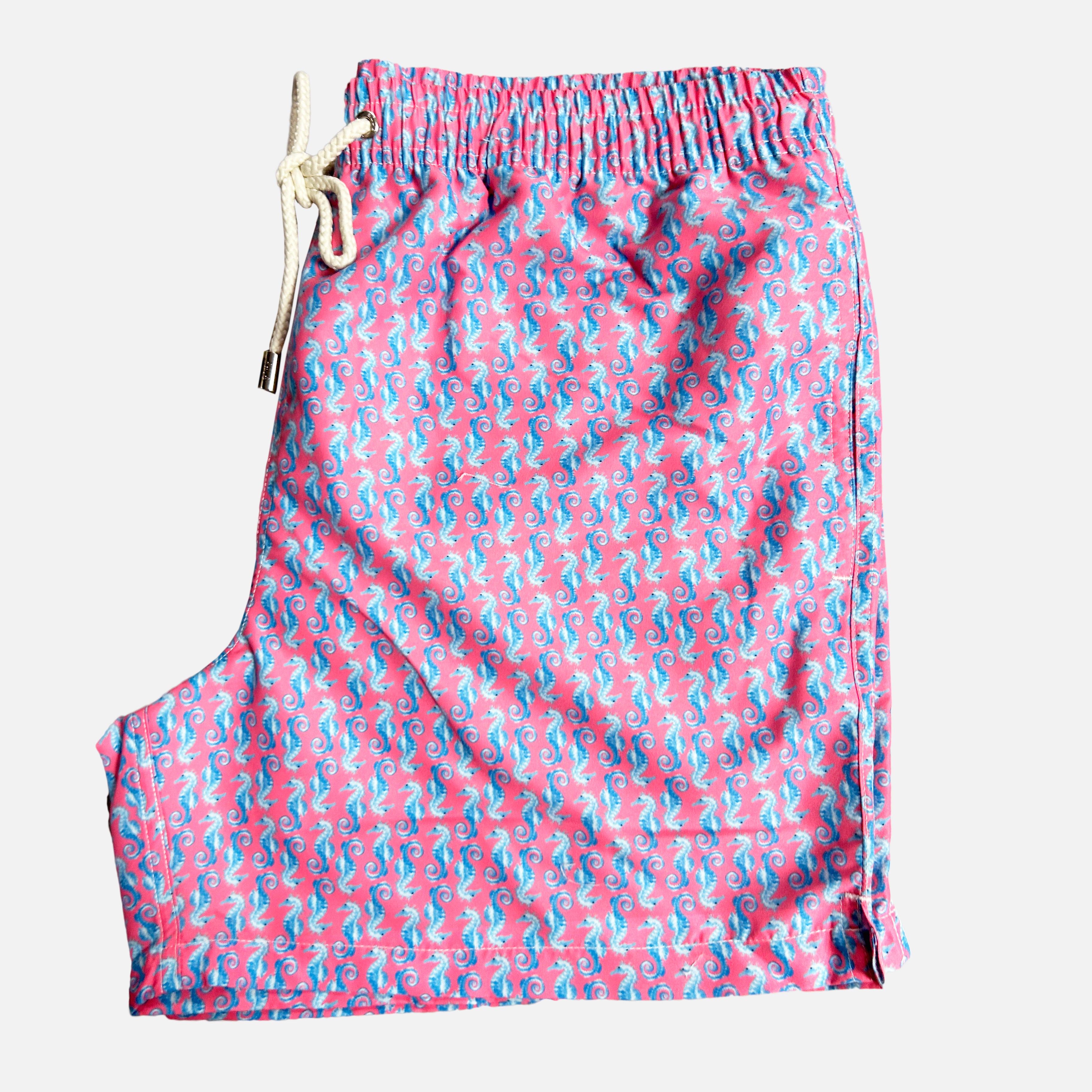 Bañador Caballitos De Mar Rosa
