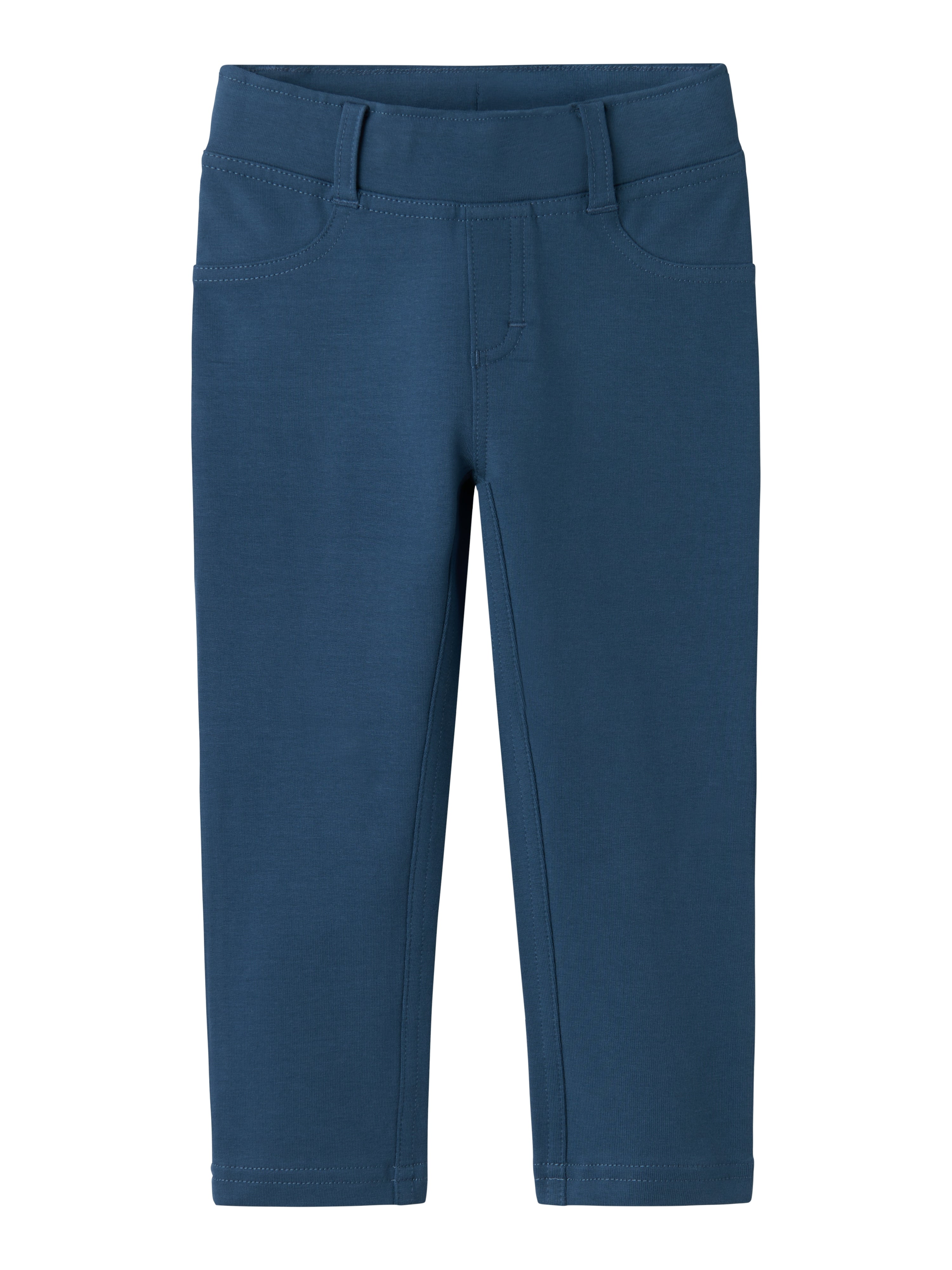 Legging Efecto Vaquero Marino Mini