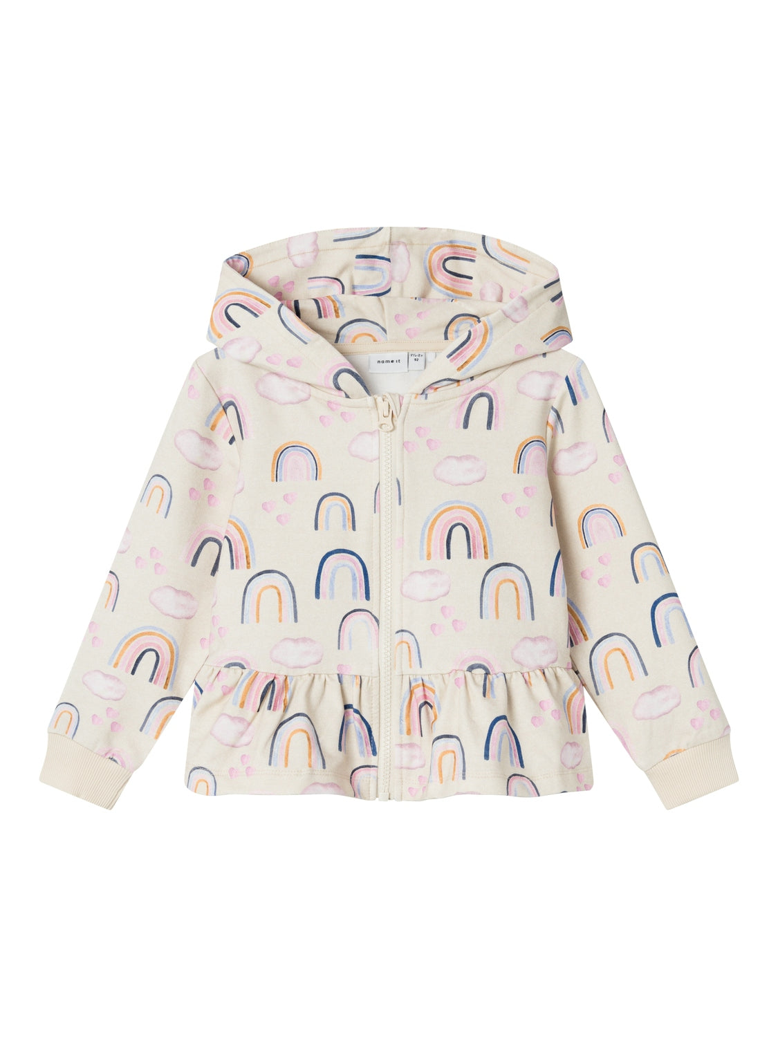 Chaqueta Arcoíris Blanco Crudo