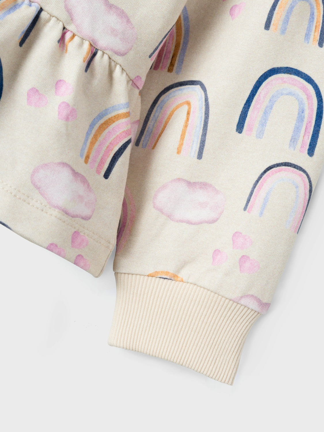 Chaqueta Arcoíris Blanco Crudo
