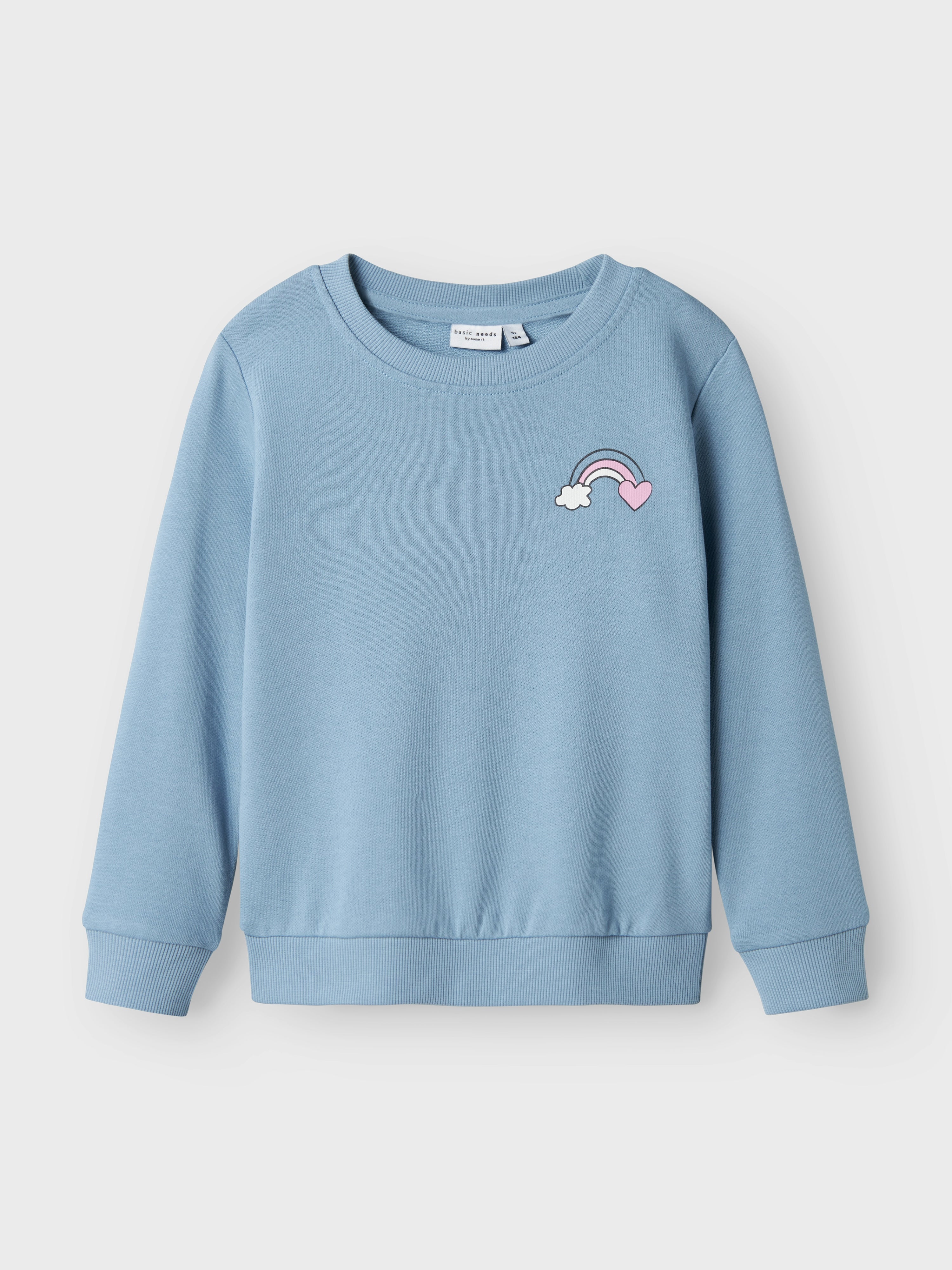 Sudadera Rainbow Gatito Azul