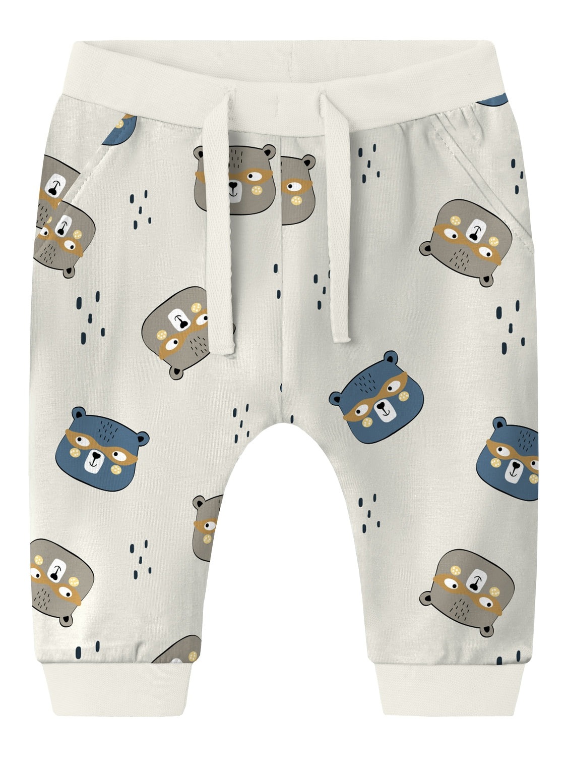 Pantalón Bebé Bear Blanco