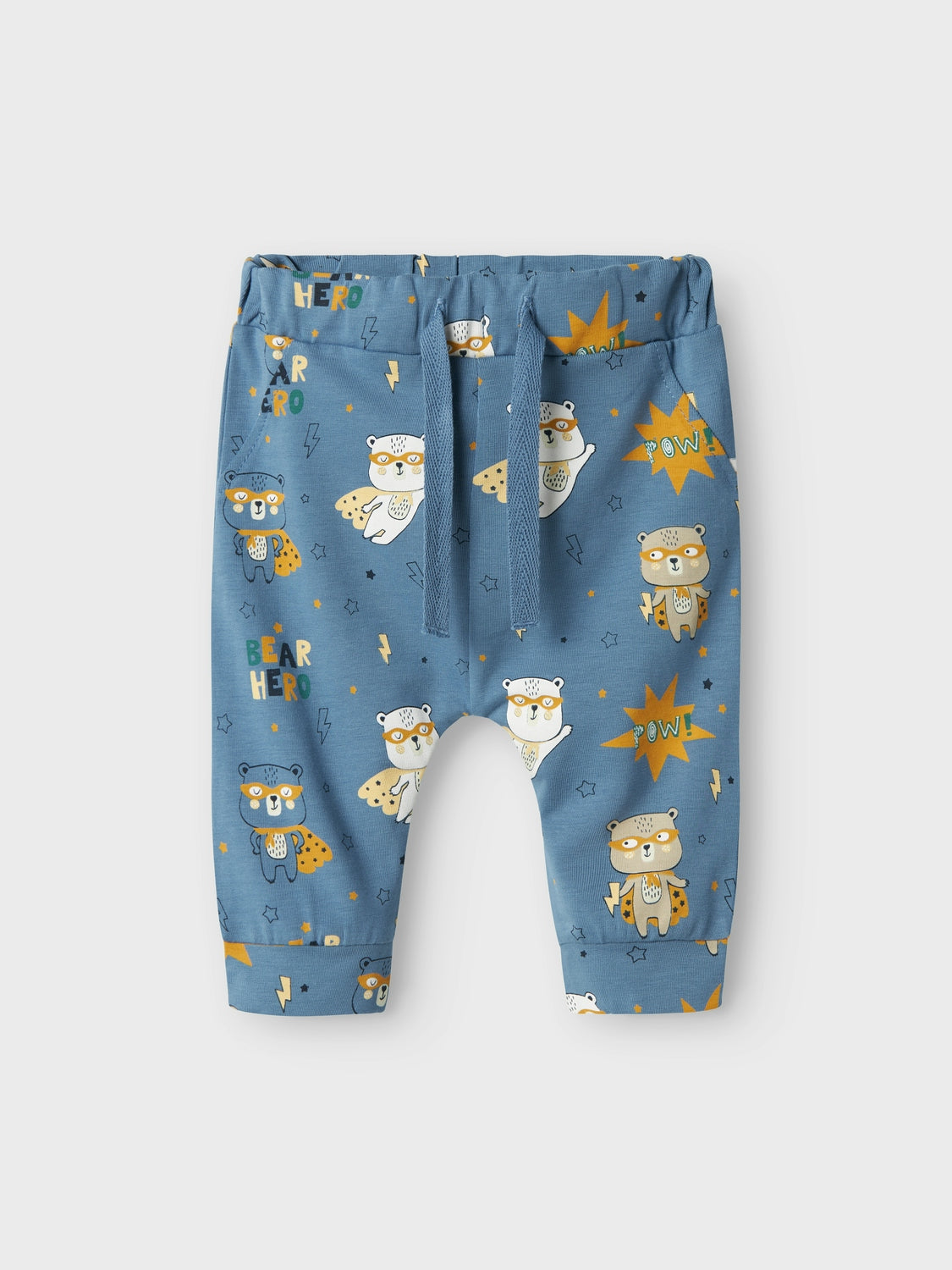 Pantalón Bebé Superhero Azul