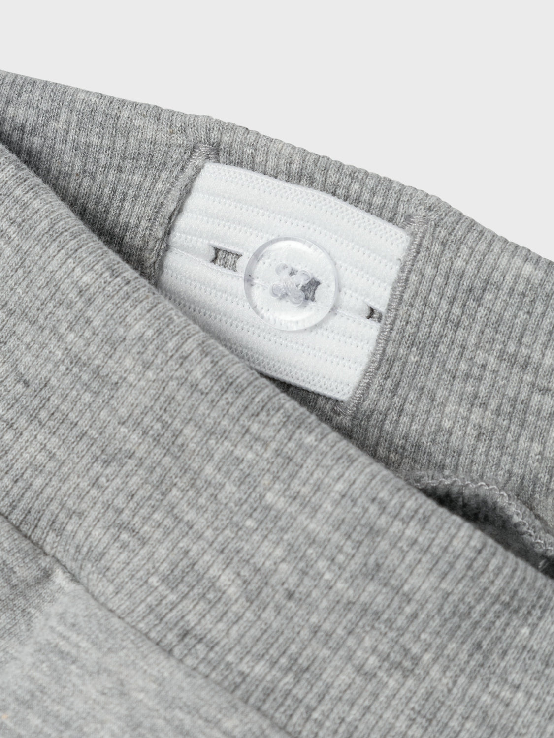 Pantalón Chándal Bicolor Junior Gris/Blanco
