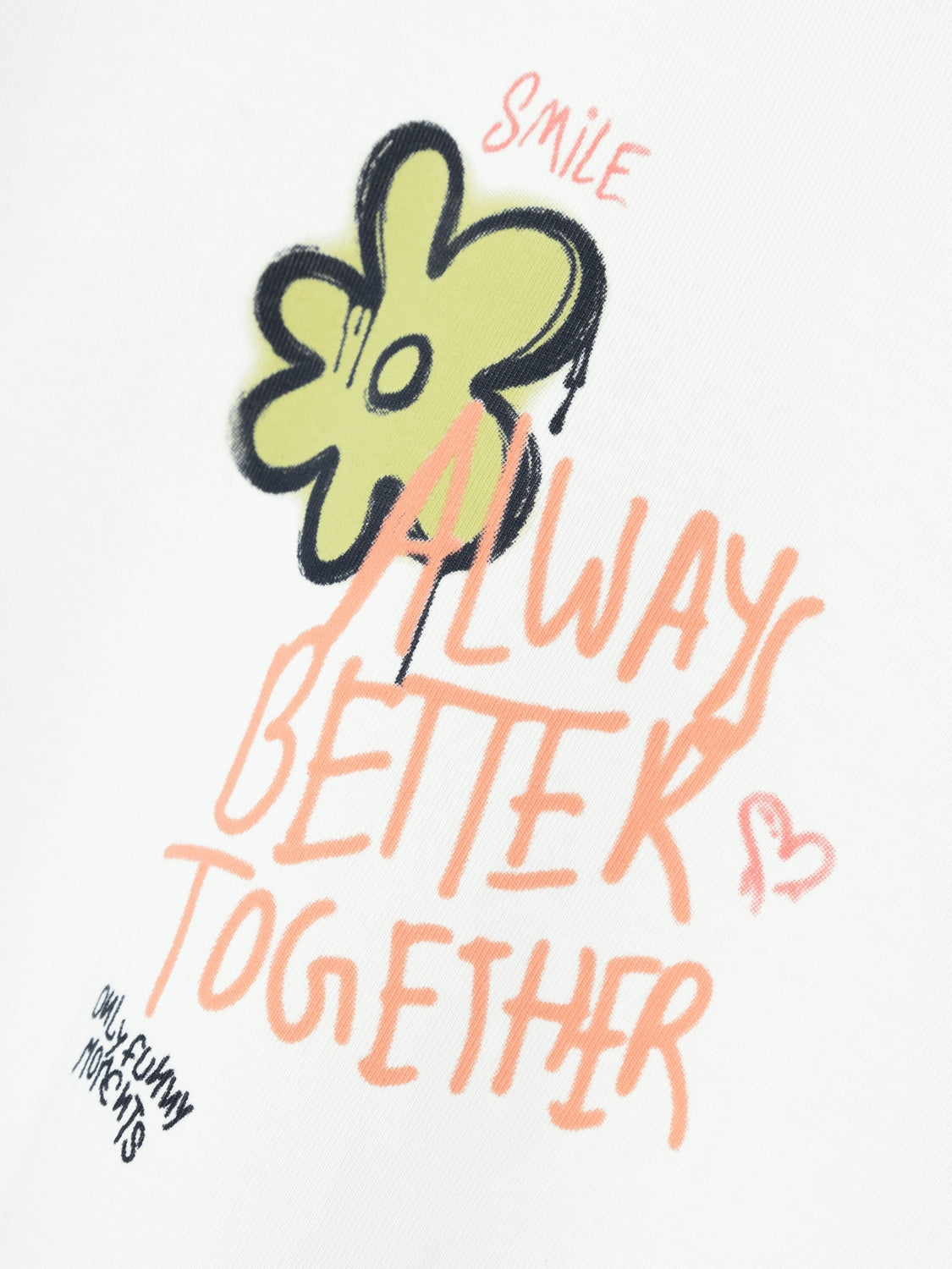 Camiseta Always Better Blanca Mini