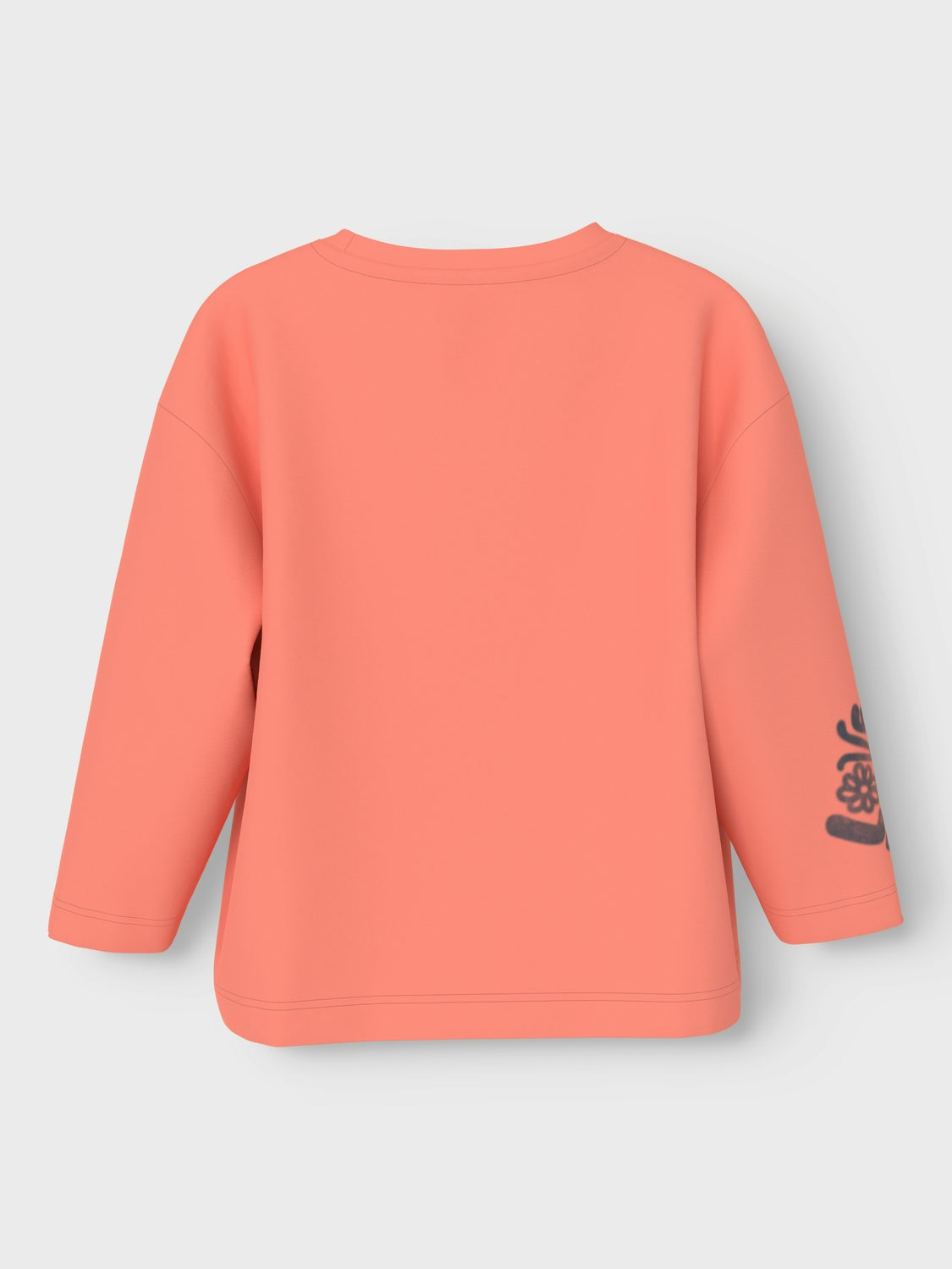 Camiseta Corazon Grafiti Coral Mini