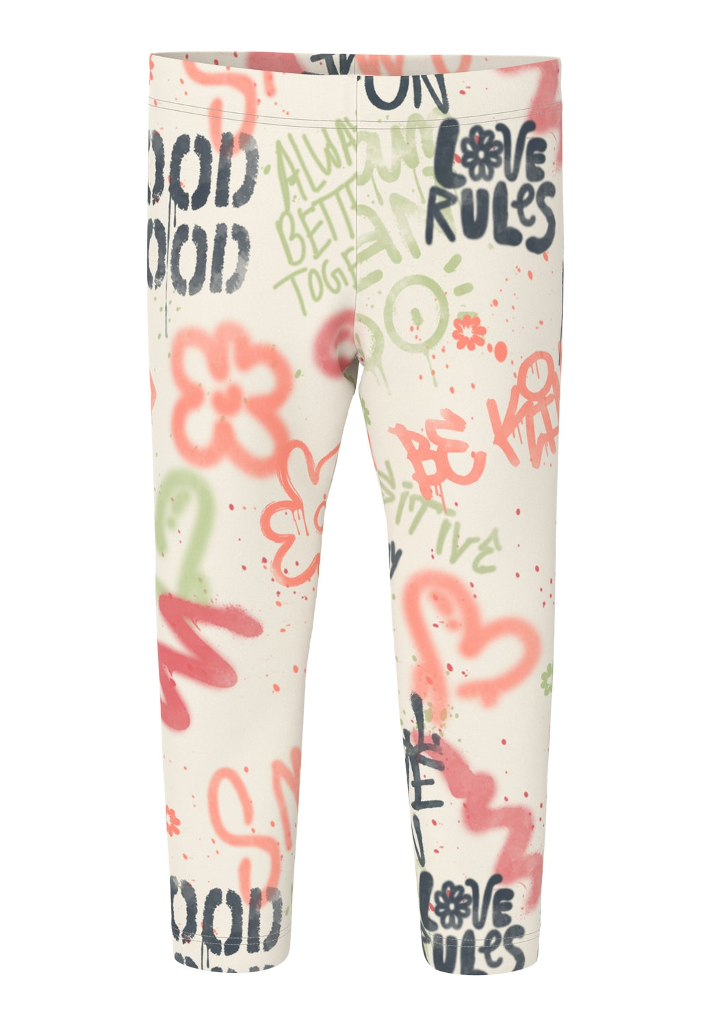 Legging Grafitti Blanco Mini