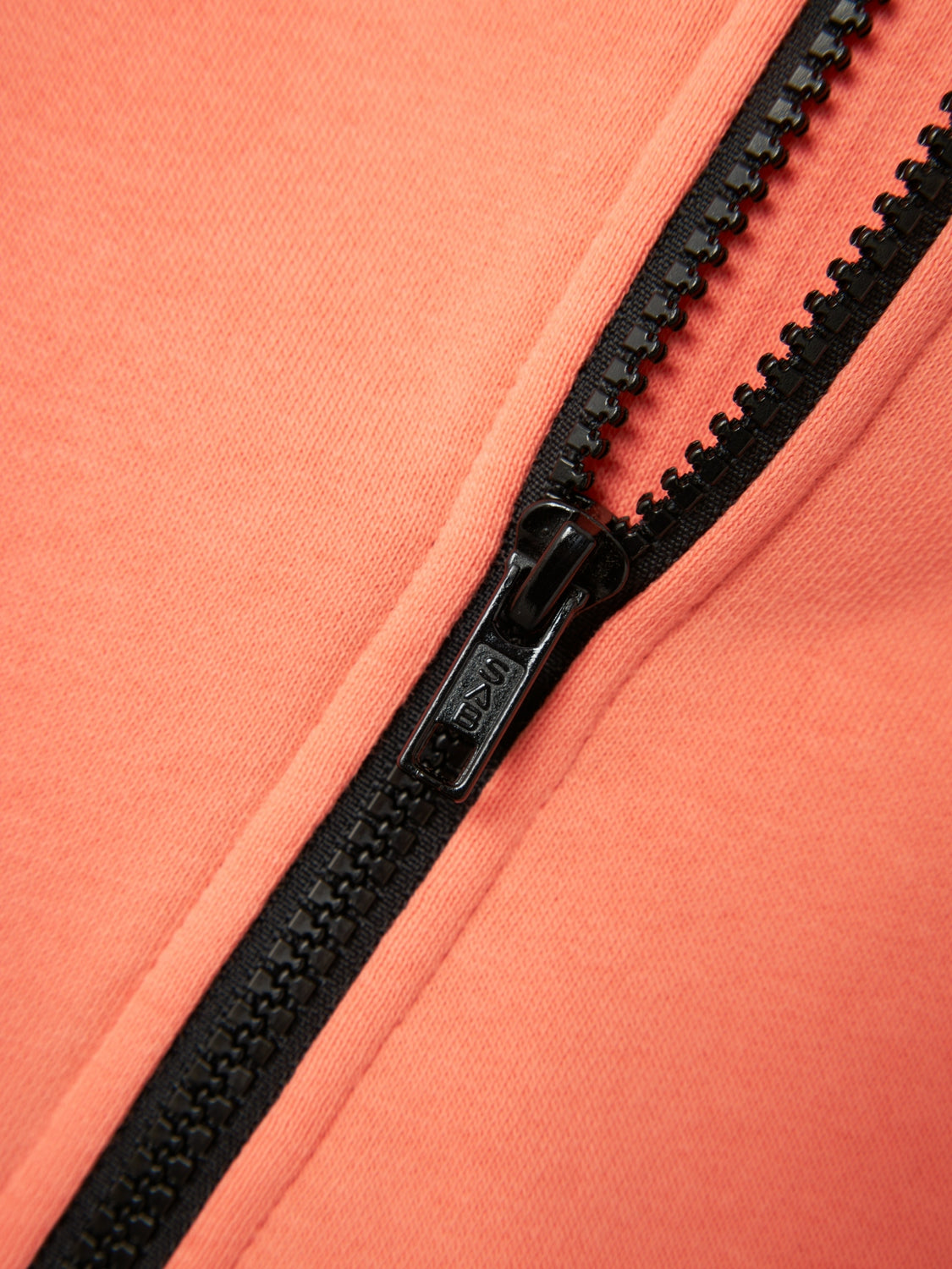 Sudadera Bicolor Negro/Coral Kid