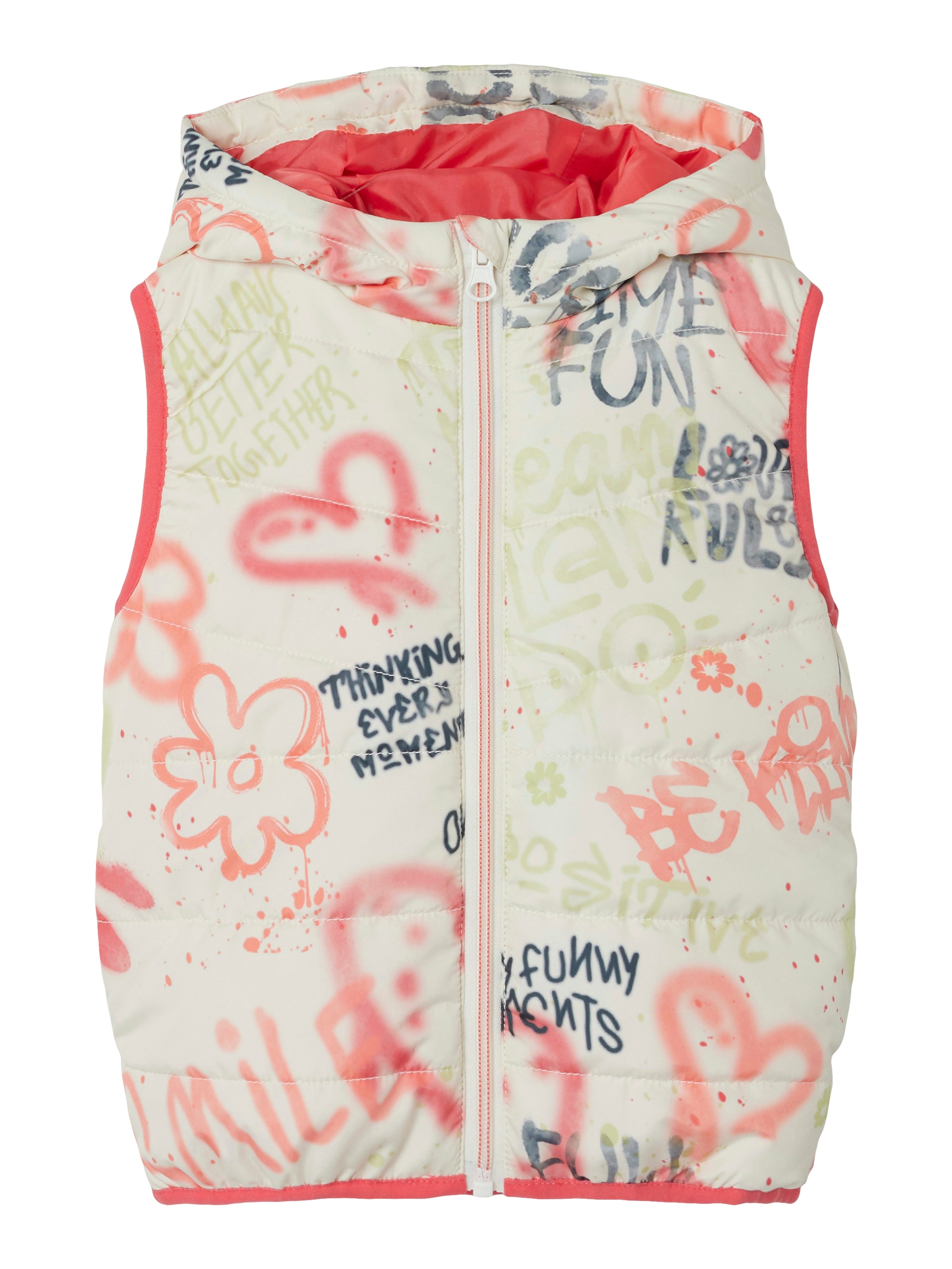 Chaleco Acolchado Grafitis