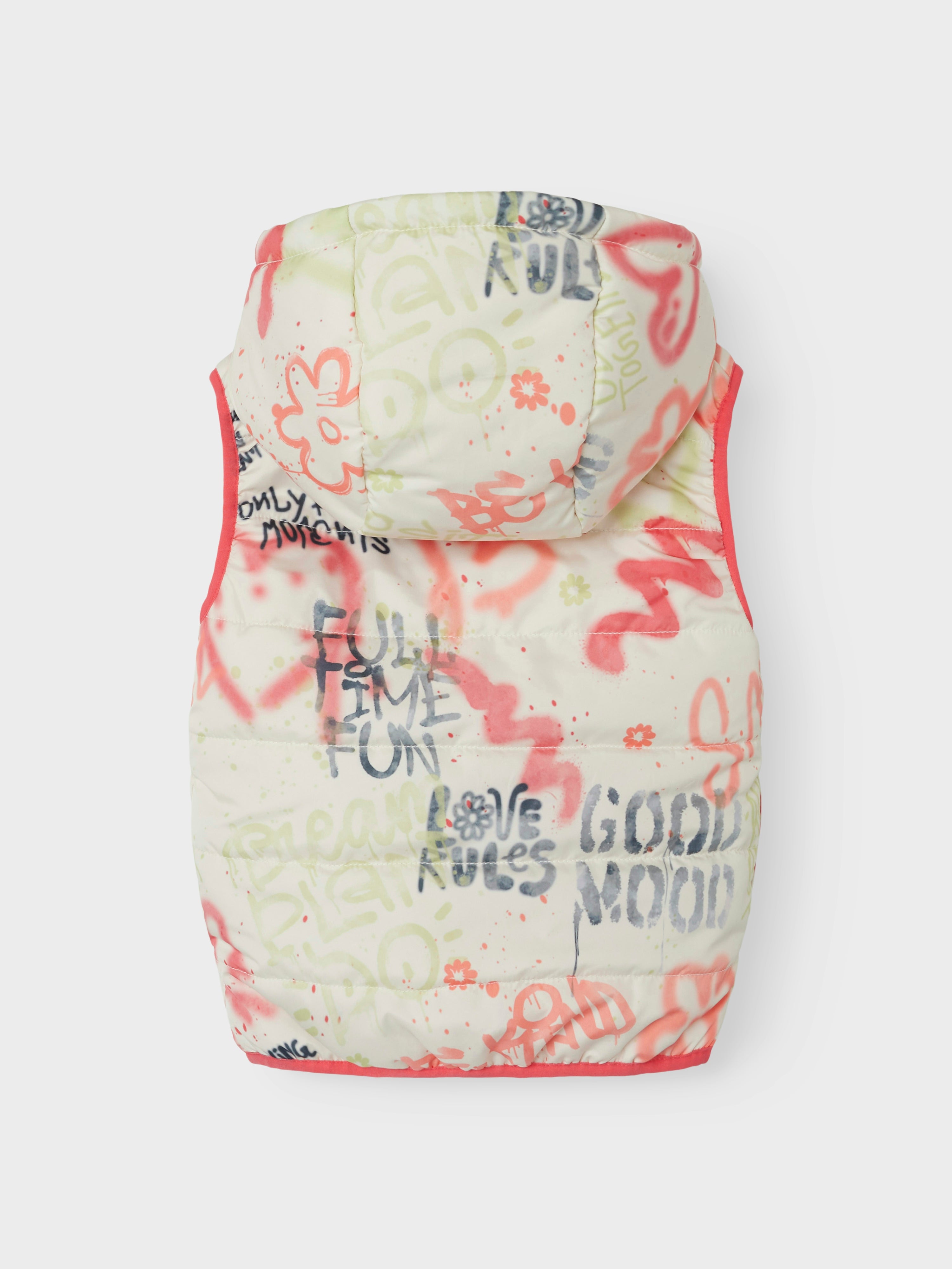 Chaleco Acolchado Grafitis