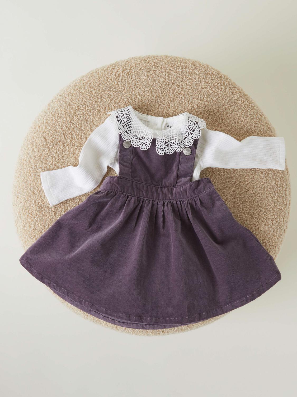 Vestido Pana Morado Bebé