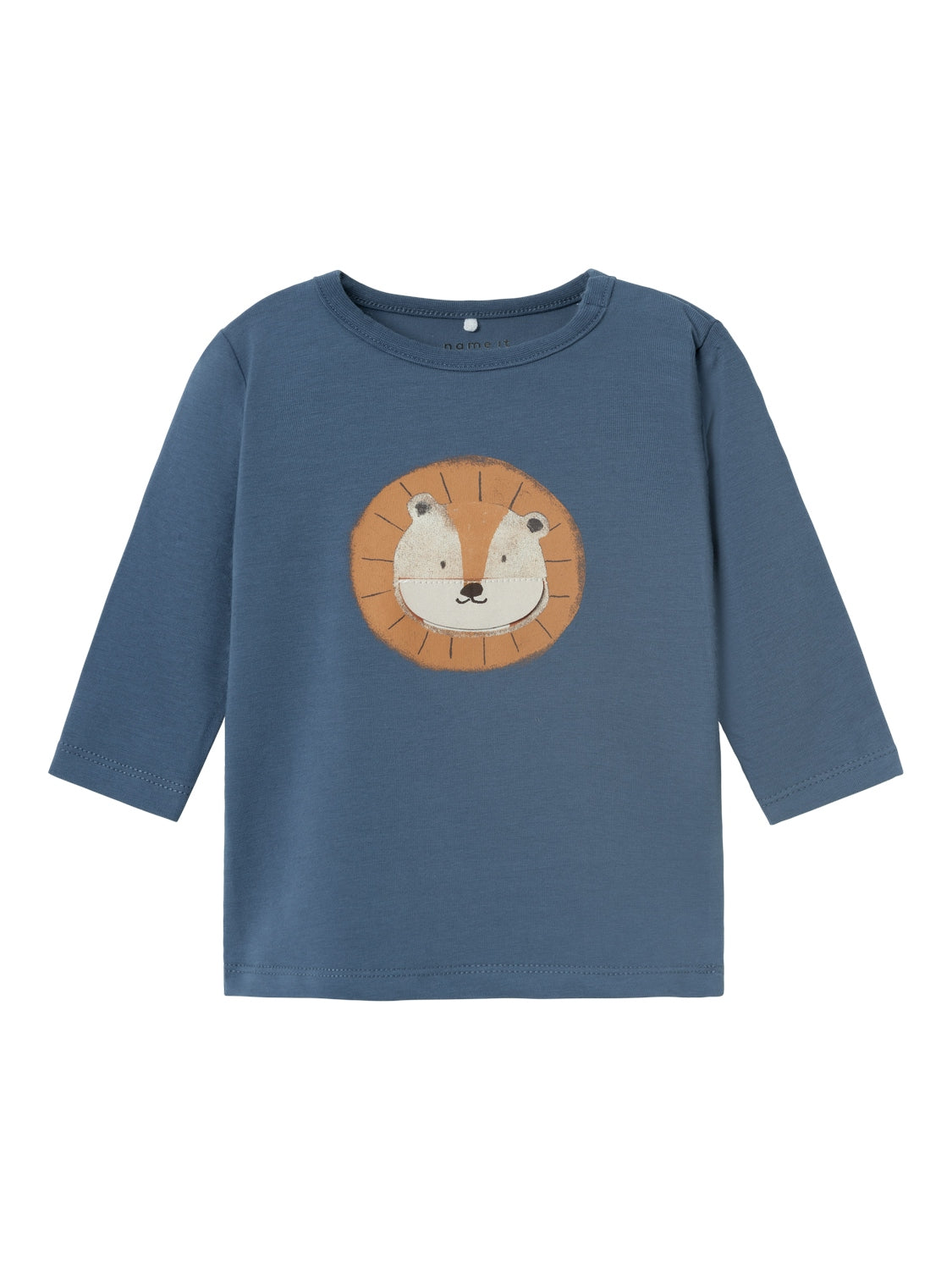 Camiseta Leon Azul Bebé