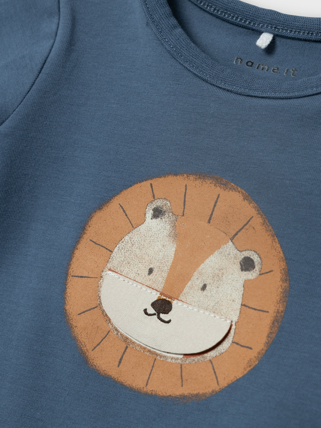 Camiseta Leon Azul Bebé