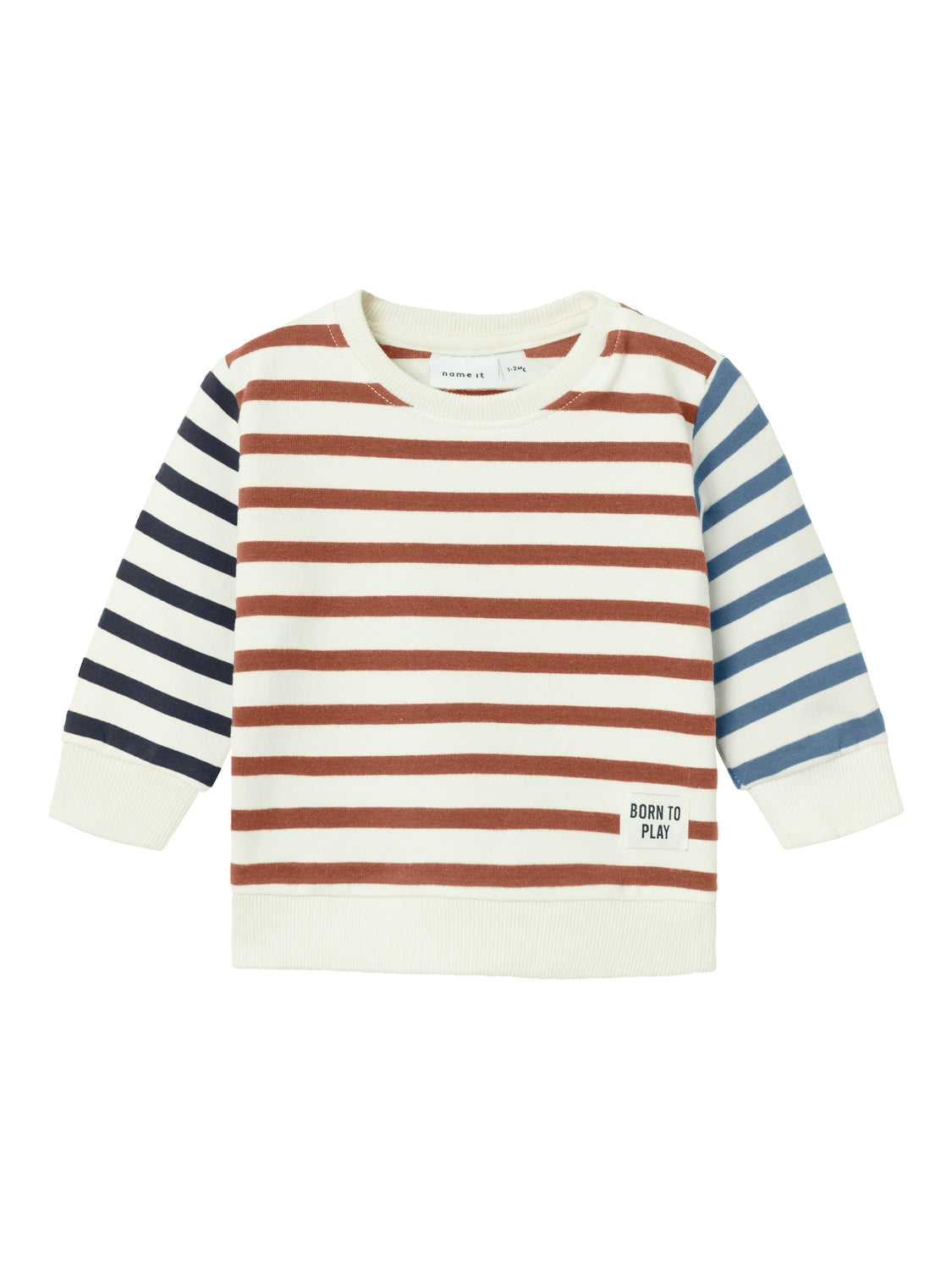 Sudadera Rayas Teja Bebé