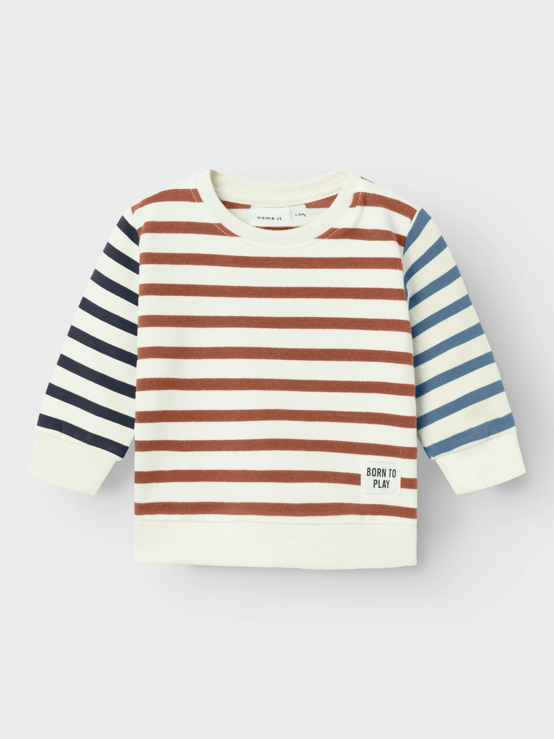 Sudadera Rayas Teja Bebé