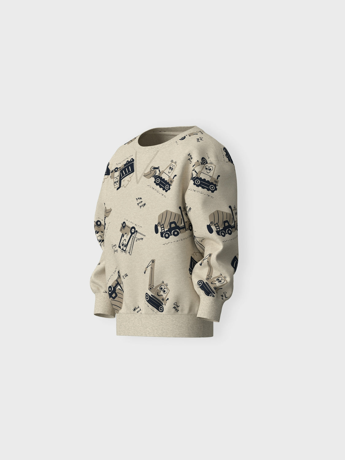Sudadera Transporte Beige Junior