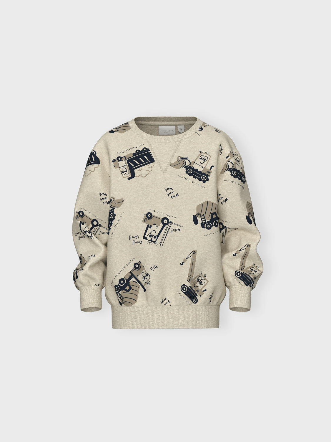Sudadera Transporte Beige Junior