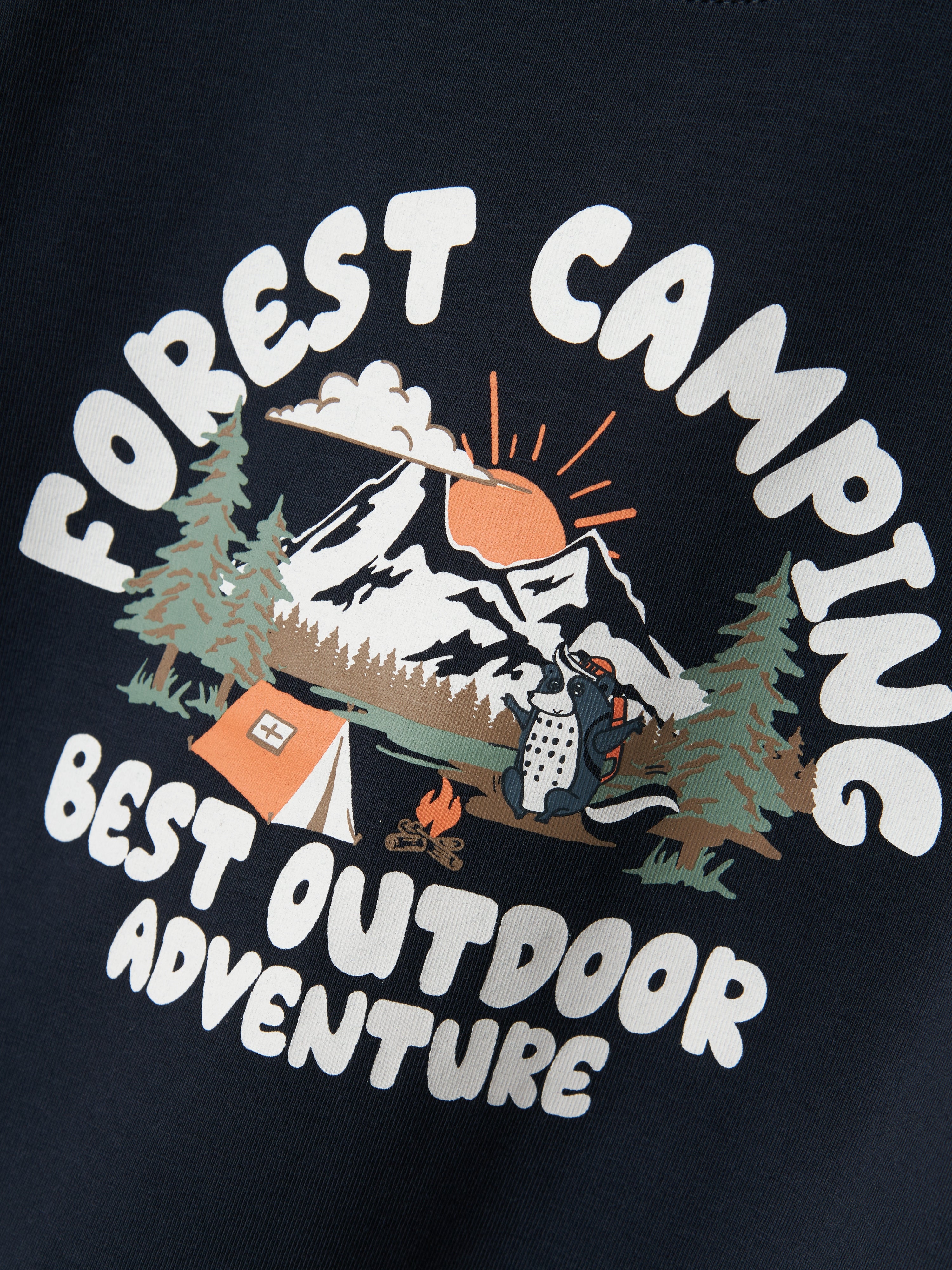 Camiseta Camping Marino Junior