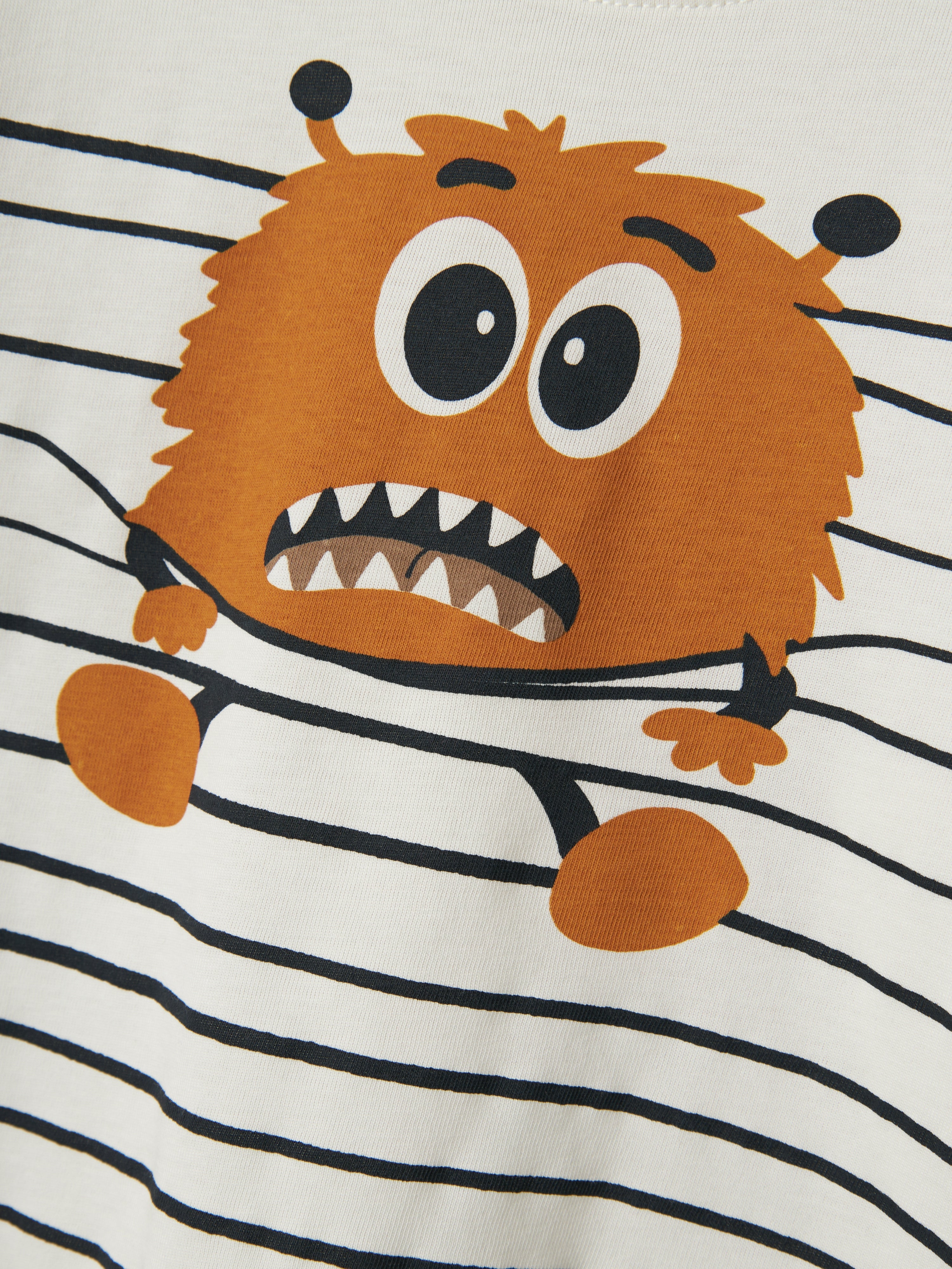 Camiseta Monstruo Blanca Junior
