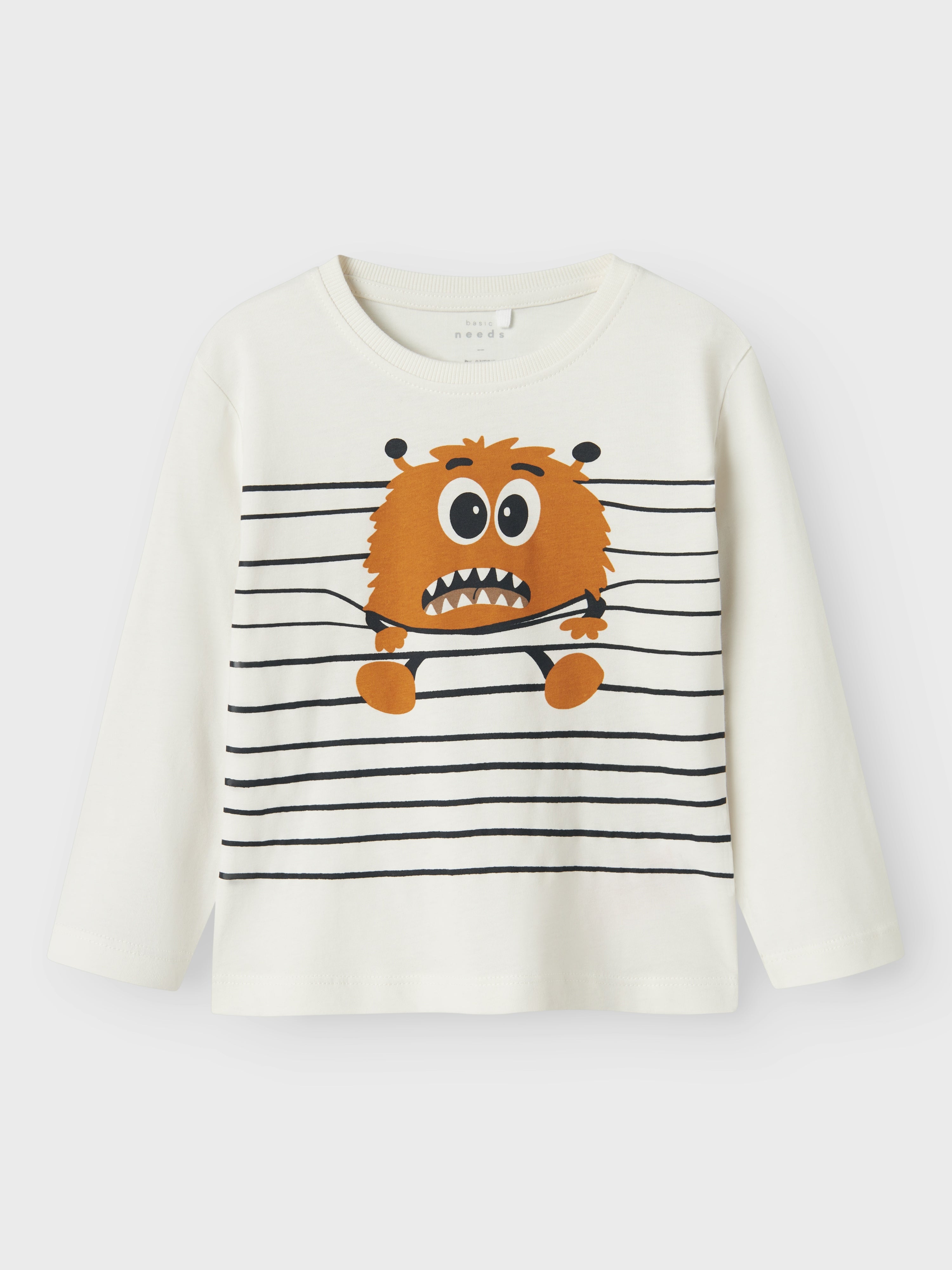 Camiseta Monstruo Blanca Junior