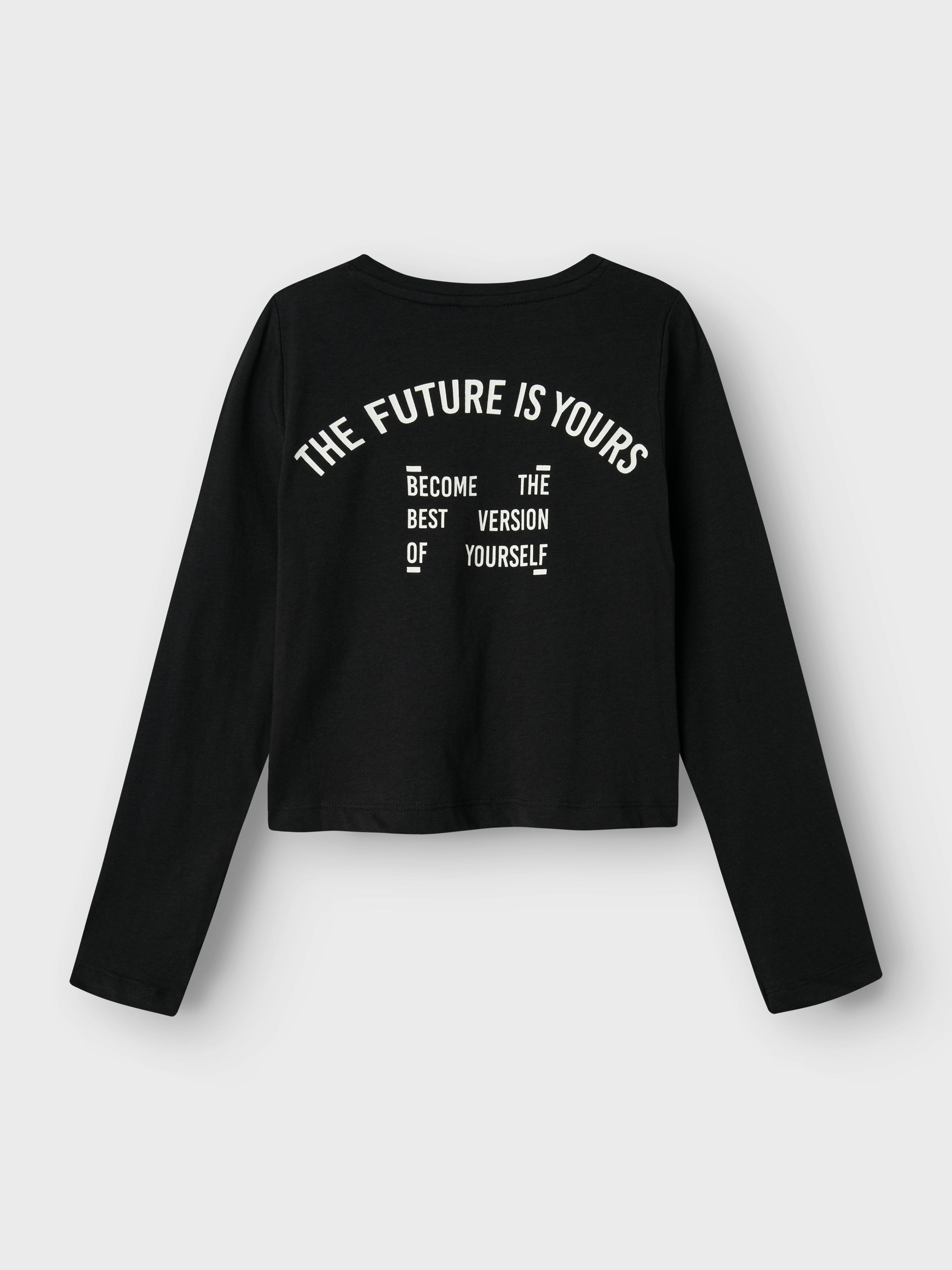 Camiseta Nohi Cropped Negra