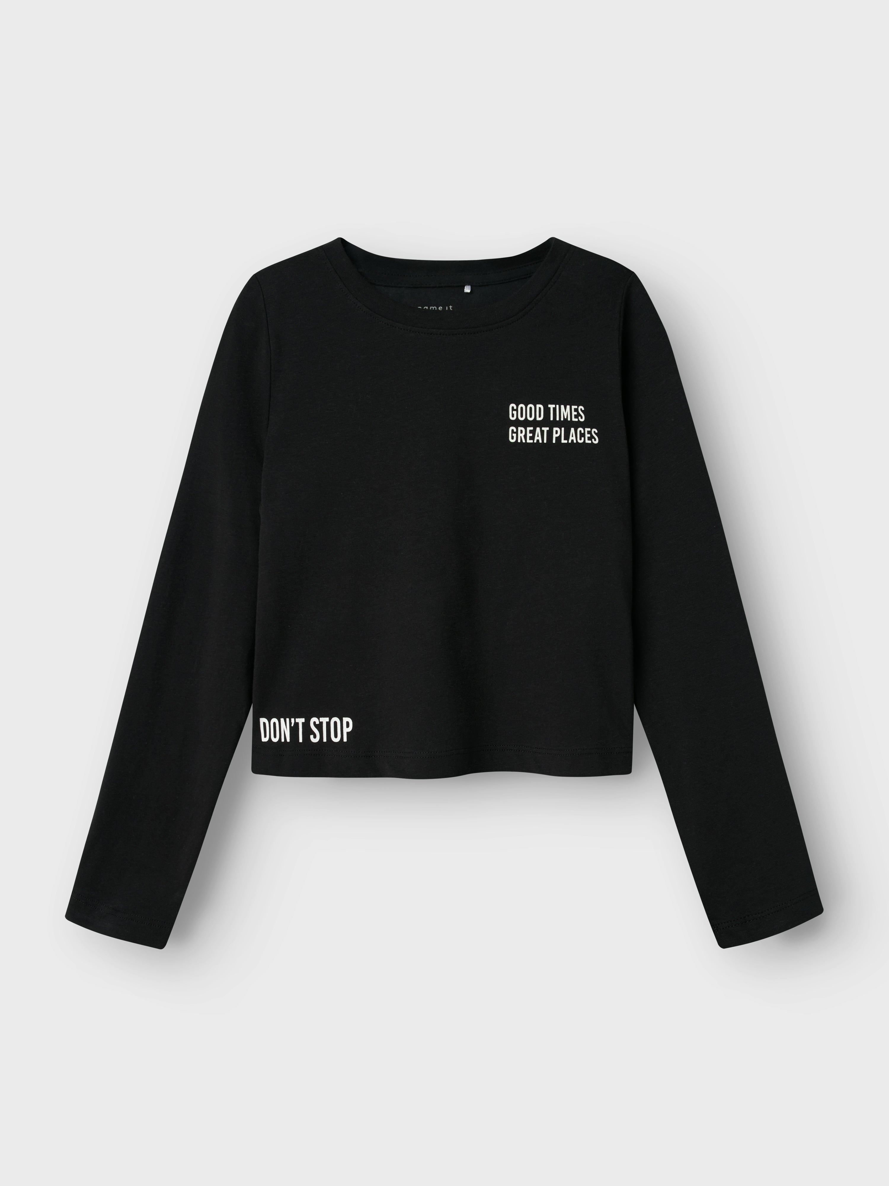 Camiseta Nohi Cropped Negra