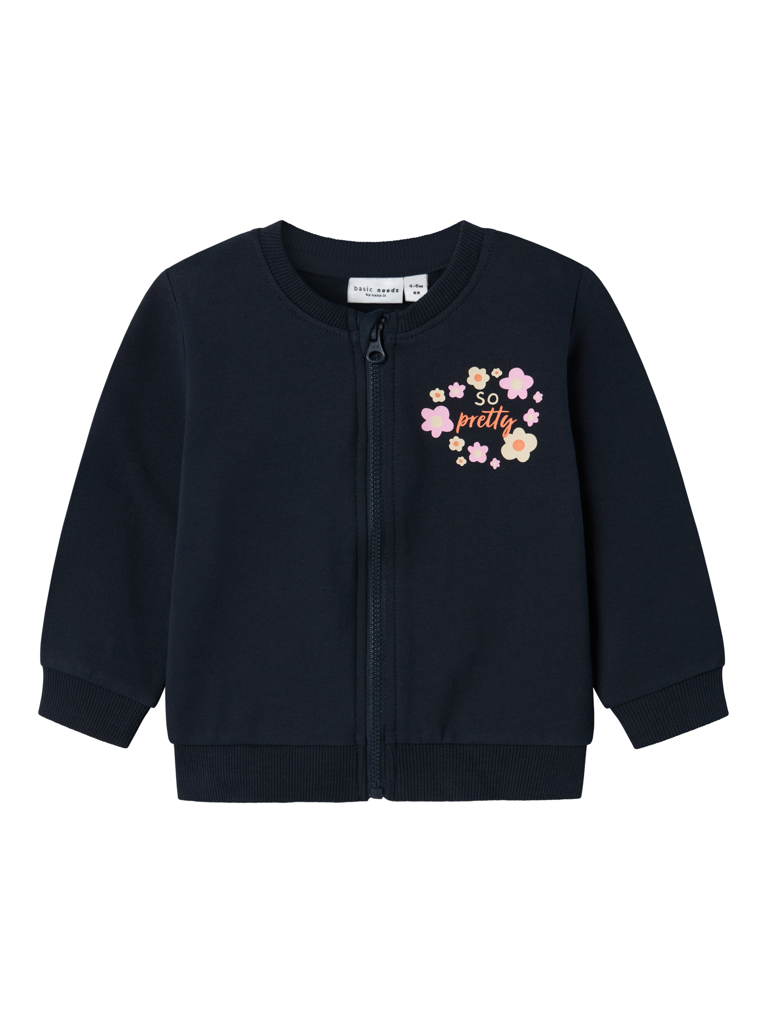 Sudadera Marino Flores Bebé