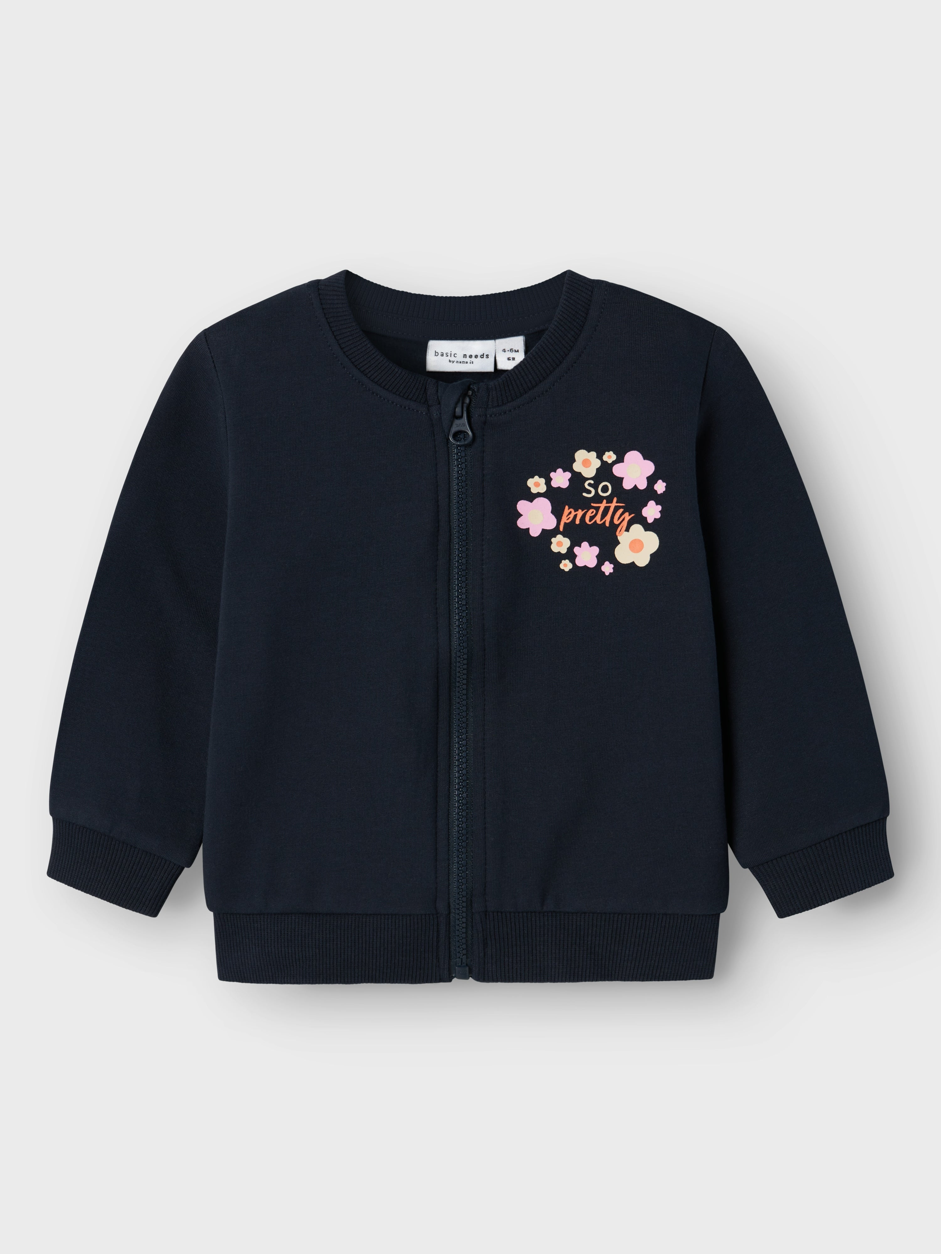 Sudadera Marino Flores Bebé