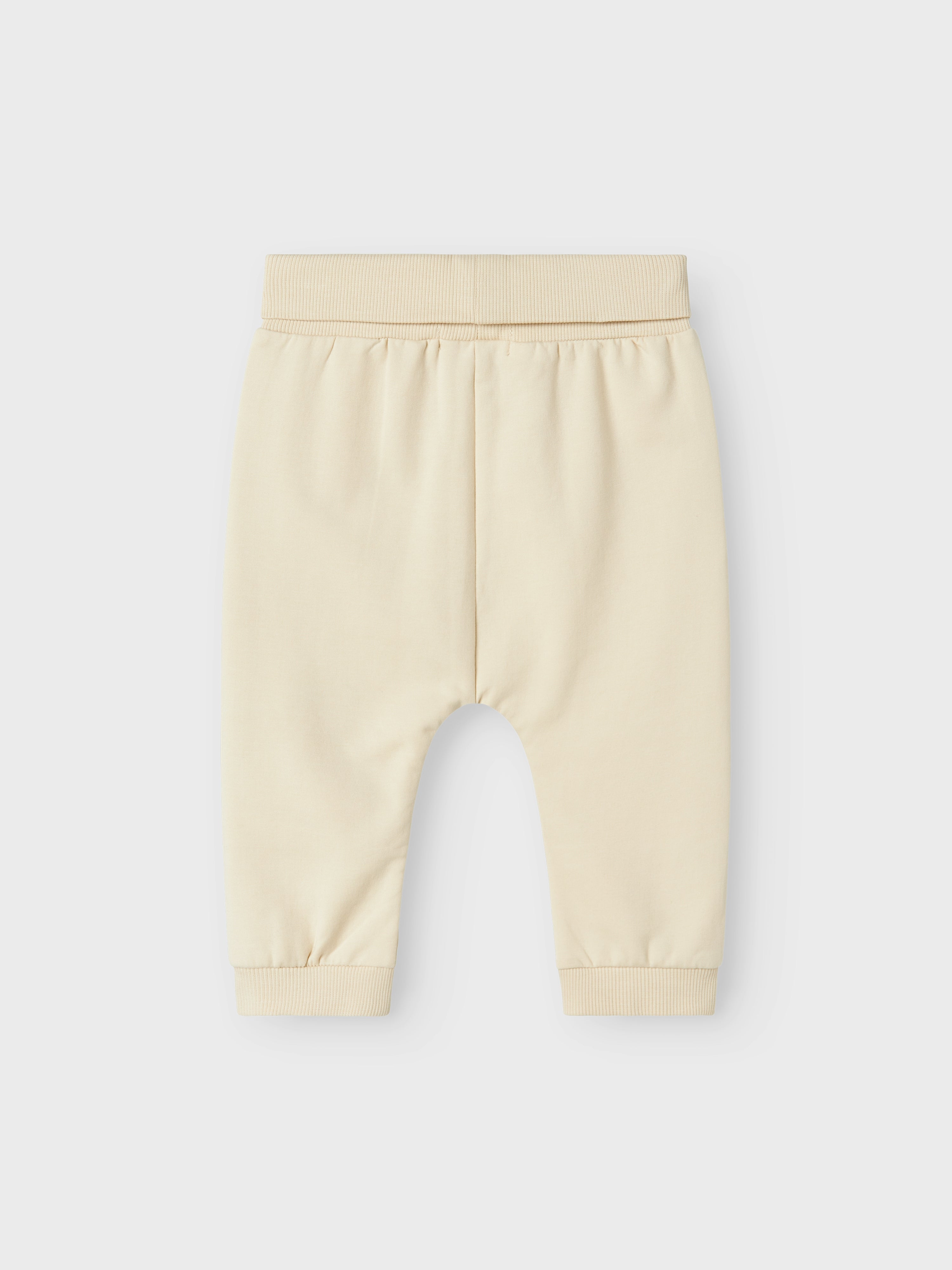 Pantalón Chándal Beige Corazón Bebé
