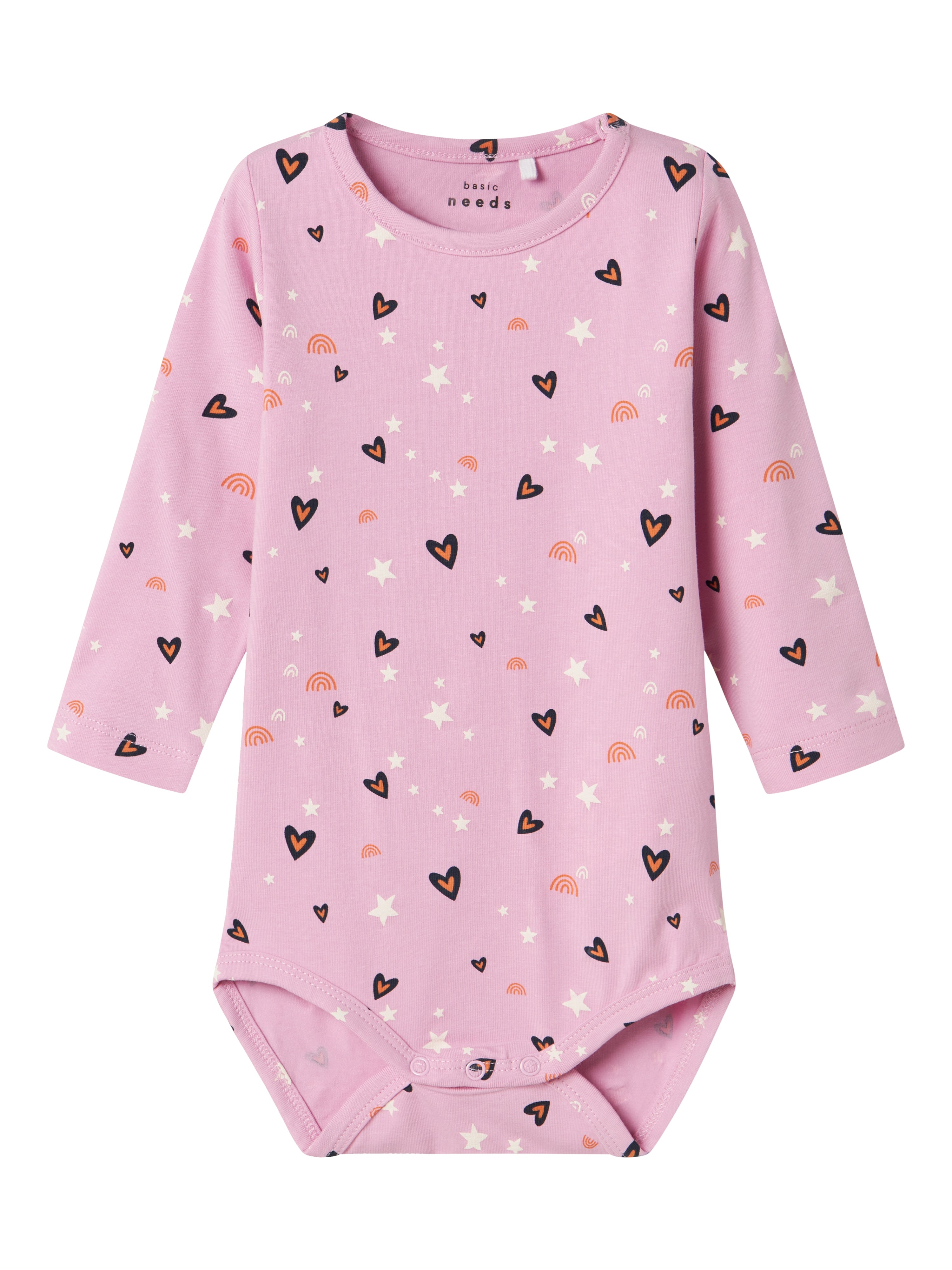 Body Lila Corazones Bebé